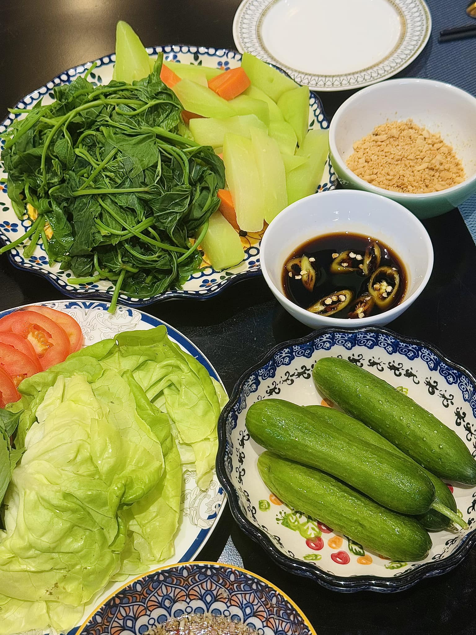 Bữa cơm Đoàn Di Băng làm cho Nguyễn Quốc Vũ- Ảnh 2. Bữa cơm Đoàn Di Băng làm cho Nguyễn Quốc Vũ- Ảnh 2.