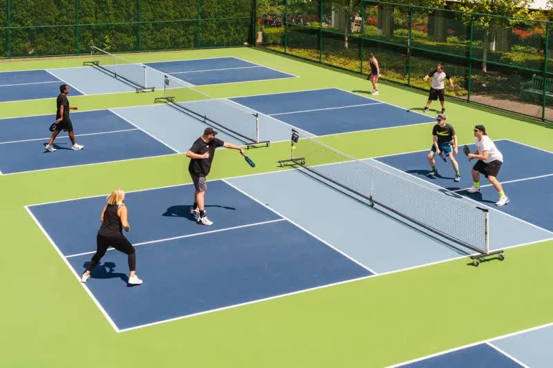 Người chơi pickleball bị chỉ trích vì gây phiền phức- Ảnh 1.