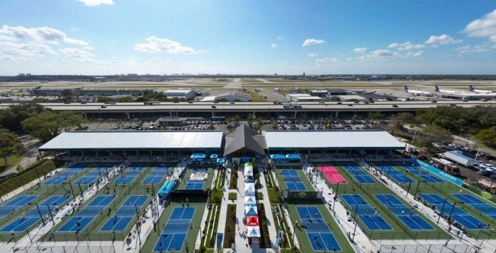 Pickleball đã lên đẳng cấp mới: SVĐ Pickleball đầu tiên trên thế giới chính thức đi vào hoạt động, quy mô cực hoành tráng- Ảnh 1. Pickleball đã lên đẳng cấp mới: SVĐ Pickleball đầu tiên trên thế giới chính thức đi vào hoạt động, quy mô cực hoành tráng- Ảnh 1.