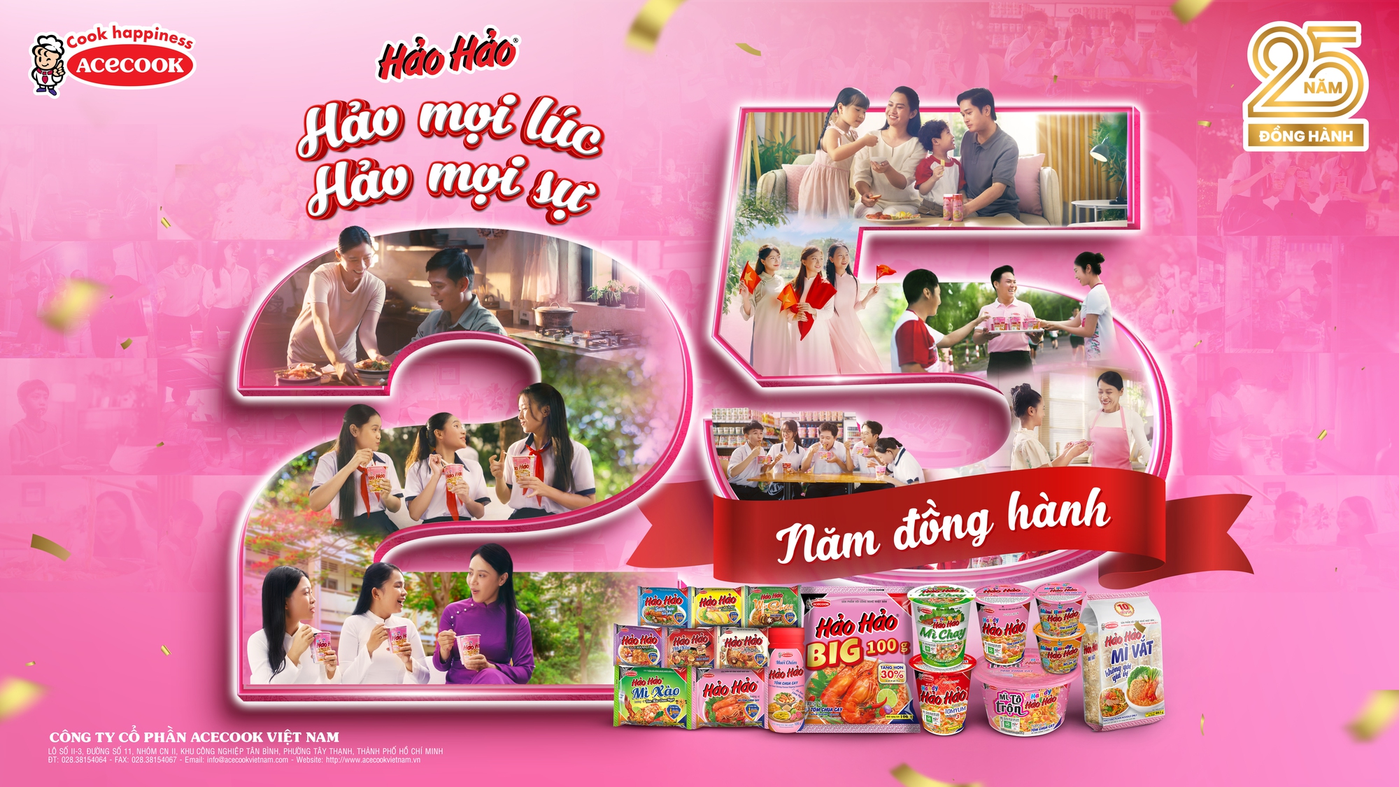 Hảo Hảo kỷ niệm 25 năm: Lan tỏa tinh thần “Hảo mọi lúc, Hảo mọi sự”- Ảnh 1. Hảo Hảo kỷ niệm 25 năm: Lan tỏa tinh thần “Hảo mọi lúc, Hảo mọi sự”- Ảnh 1.