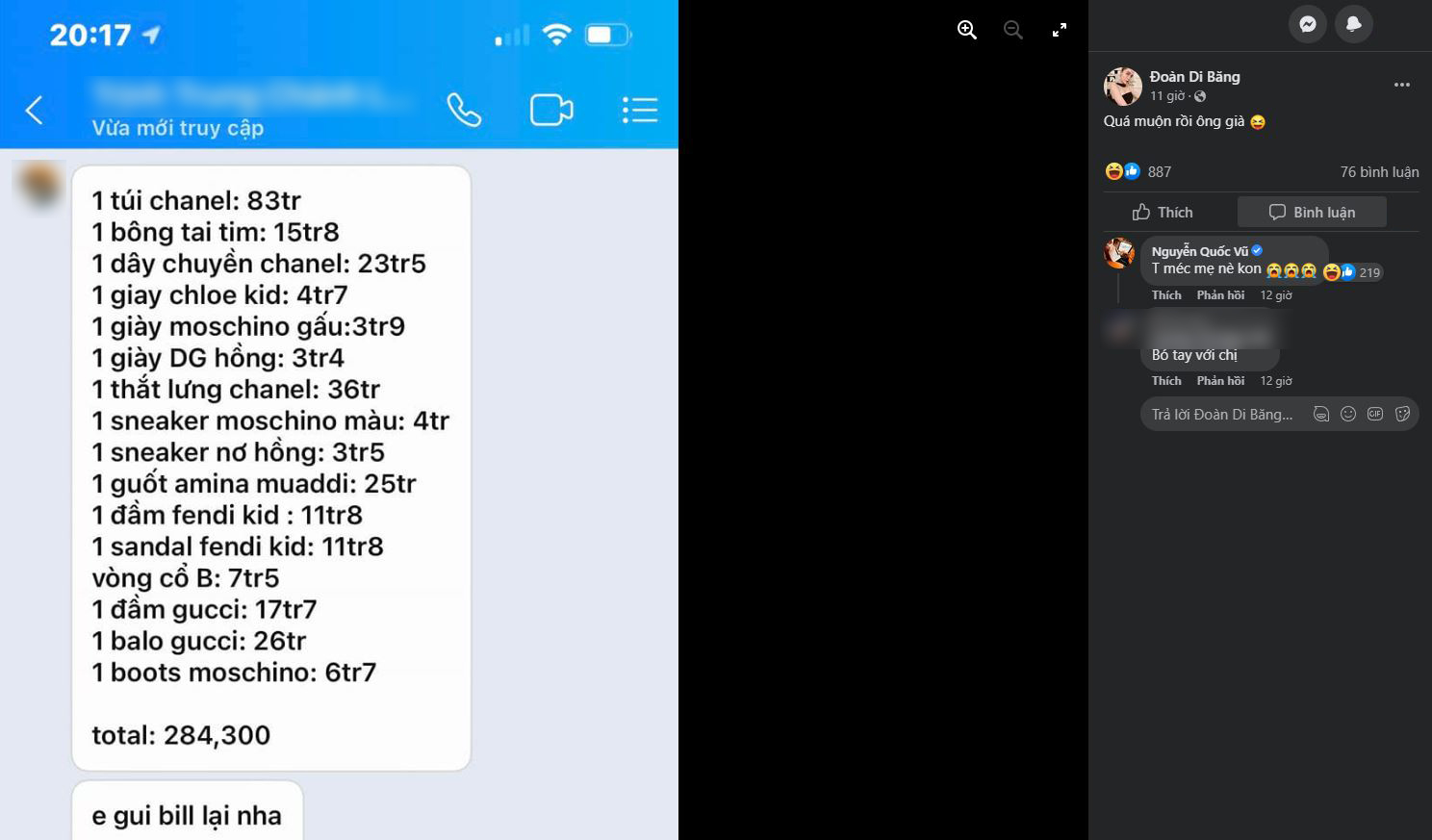 Hài như cách Đoàn Di Băng khoe đồ hiệu: Mua Louis Vuitton vì bắt chước biệt thự 400 tỷ nhà mình?- Ảnh 2. Hài như cách Đoàn Di Băng khoe đồ hiệu: Mua Louis Vuitton vì bắt chước biệt thự 400 tỷ nhà mình?- Ảnh 2.