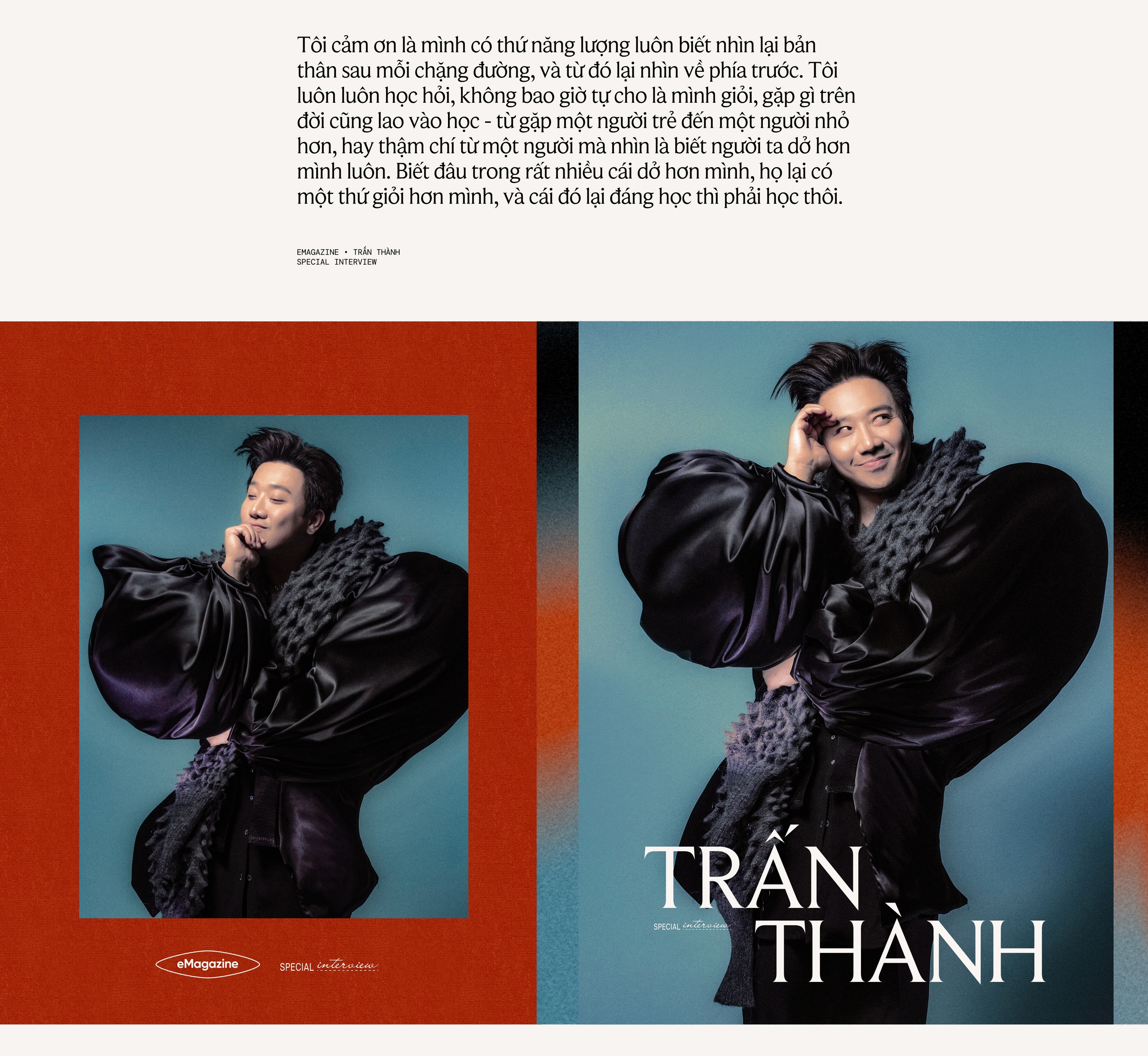 Trấn Thành: "Nếu ngày mai ngủ dậy mà không biết mình làm gì tiếp theo, hẳn tôi sẽ rất thê thảm"- Ảnh 23. Trấn Thành: "Nếu ngày mai ngủ dậy mà không biết mình làm gì tiếp theo, hẳn tôi sẽ rất thê thảm"- Ảnh 23.