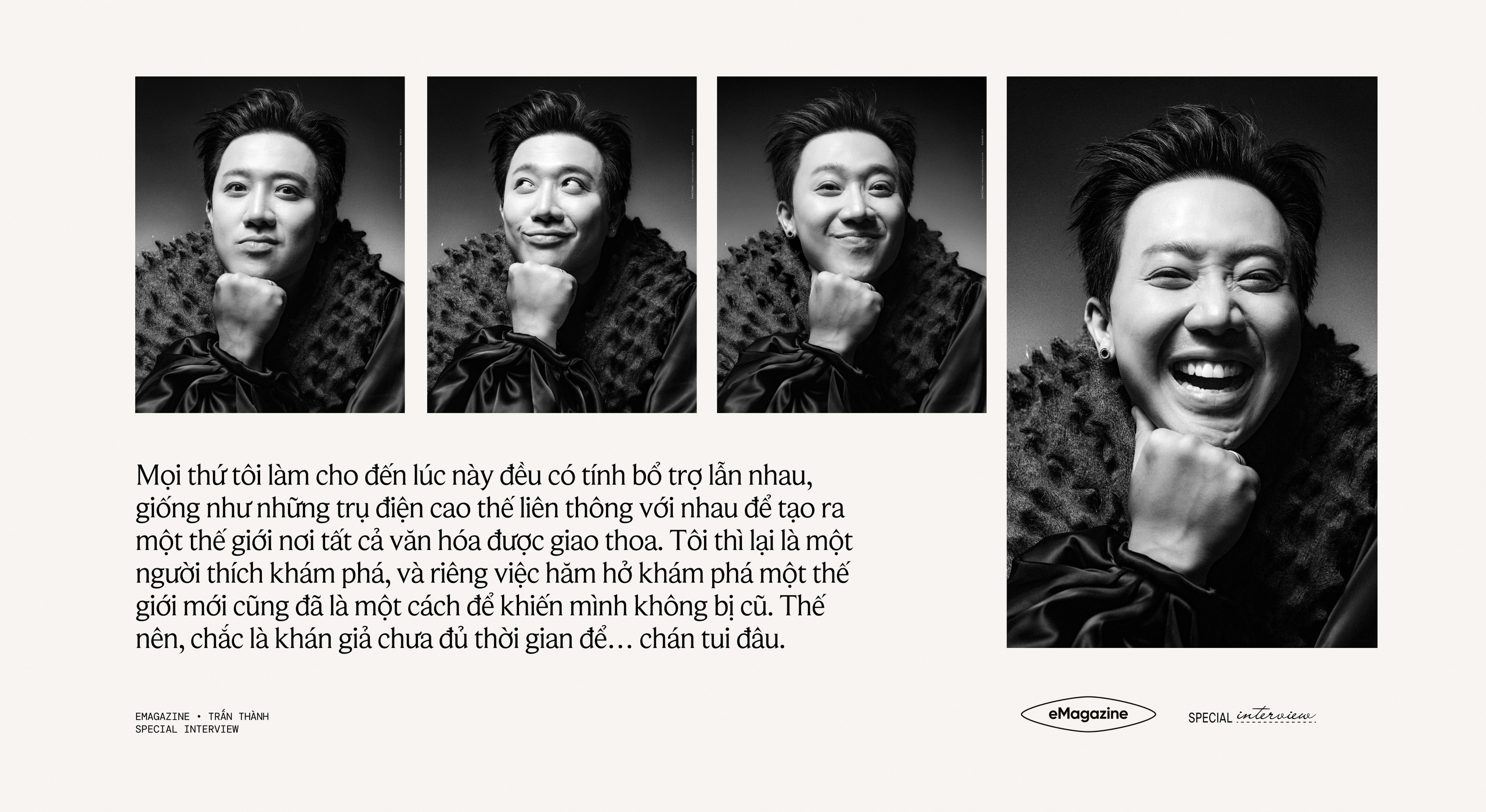 Trấn Thành: "Nếu ngày mai ngủ dậy mà không biết mình làm gì tiếp theo, hẳn tôi sẽ rất thê thảm"- Ảnh 7. Trấn Thành: "Nếu ngày mai ngủ dậy mà không biết mình làm gì tiếp theo, hẳn tôi sẽ rất thê thảm"- Ảnh 7.