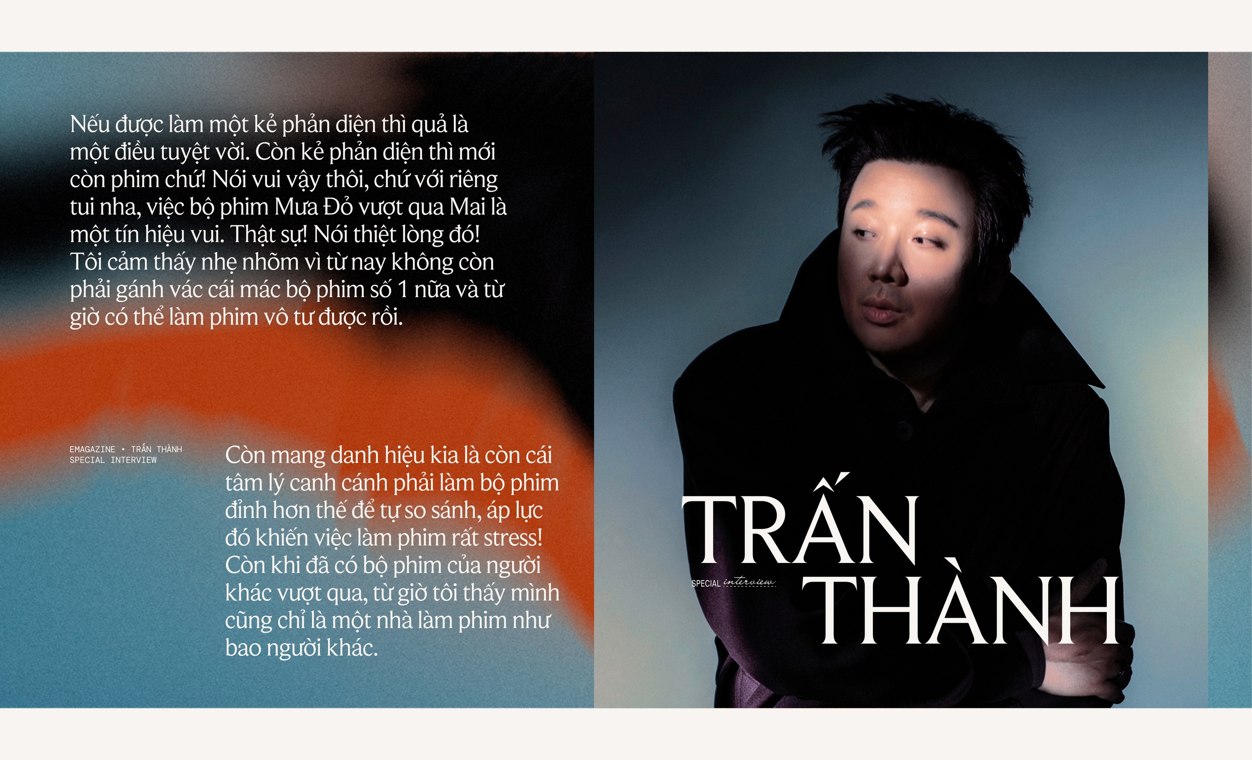 Trấn Thành: "Nếu ngày mai ngủ dậy mà không biết mình làm gì tiếp theo, hẳn tôi sẽ rất thê thảm"- Ảnh 16. Trấn Thành: "Nếu ngày mai ngủ dậy mà không biết mình làm gì tiếp theo, hẳn tôi sẽ rất thê thảm"- Ảnh 16.