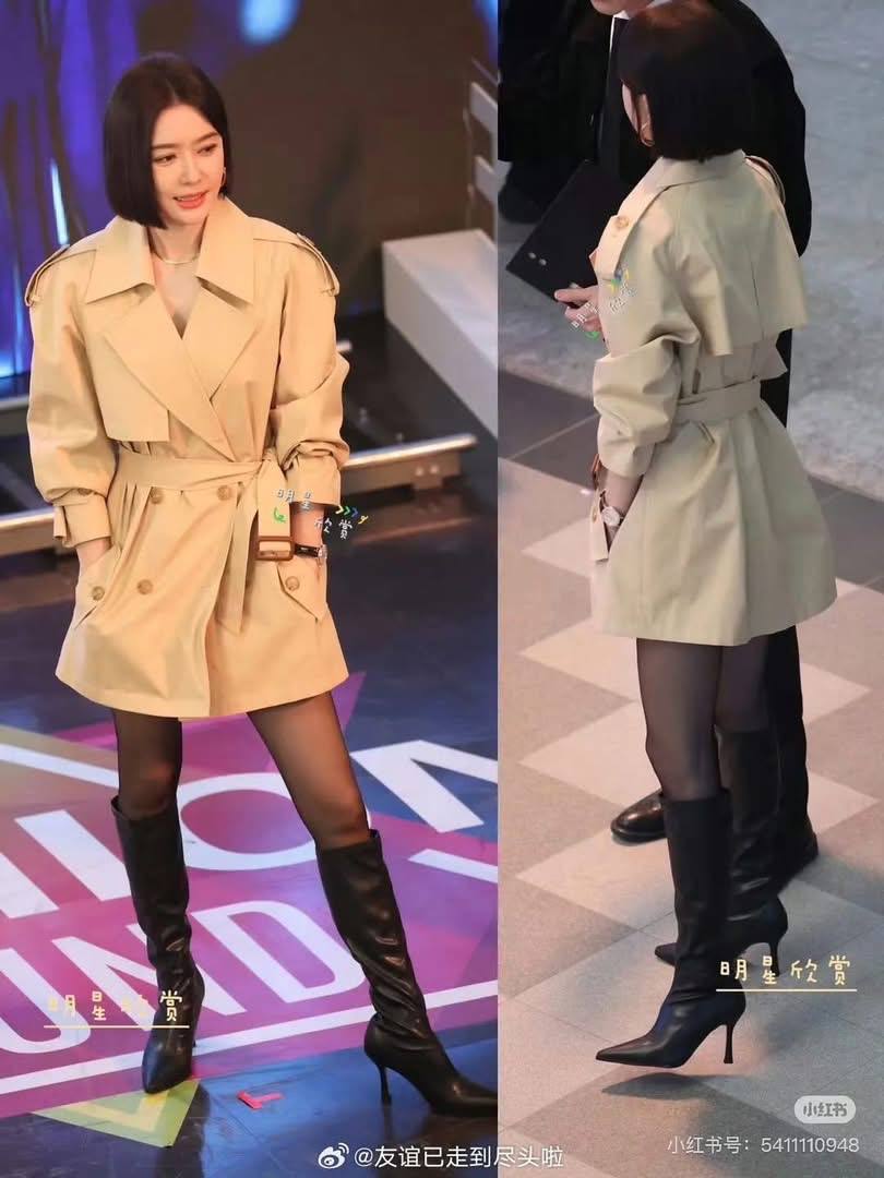 Nữ chính gây tranh cãi nhất hiện tại: Đi làm toàn mặc quần tất đen với đồ ngắn- Ảnh 2.