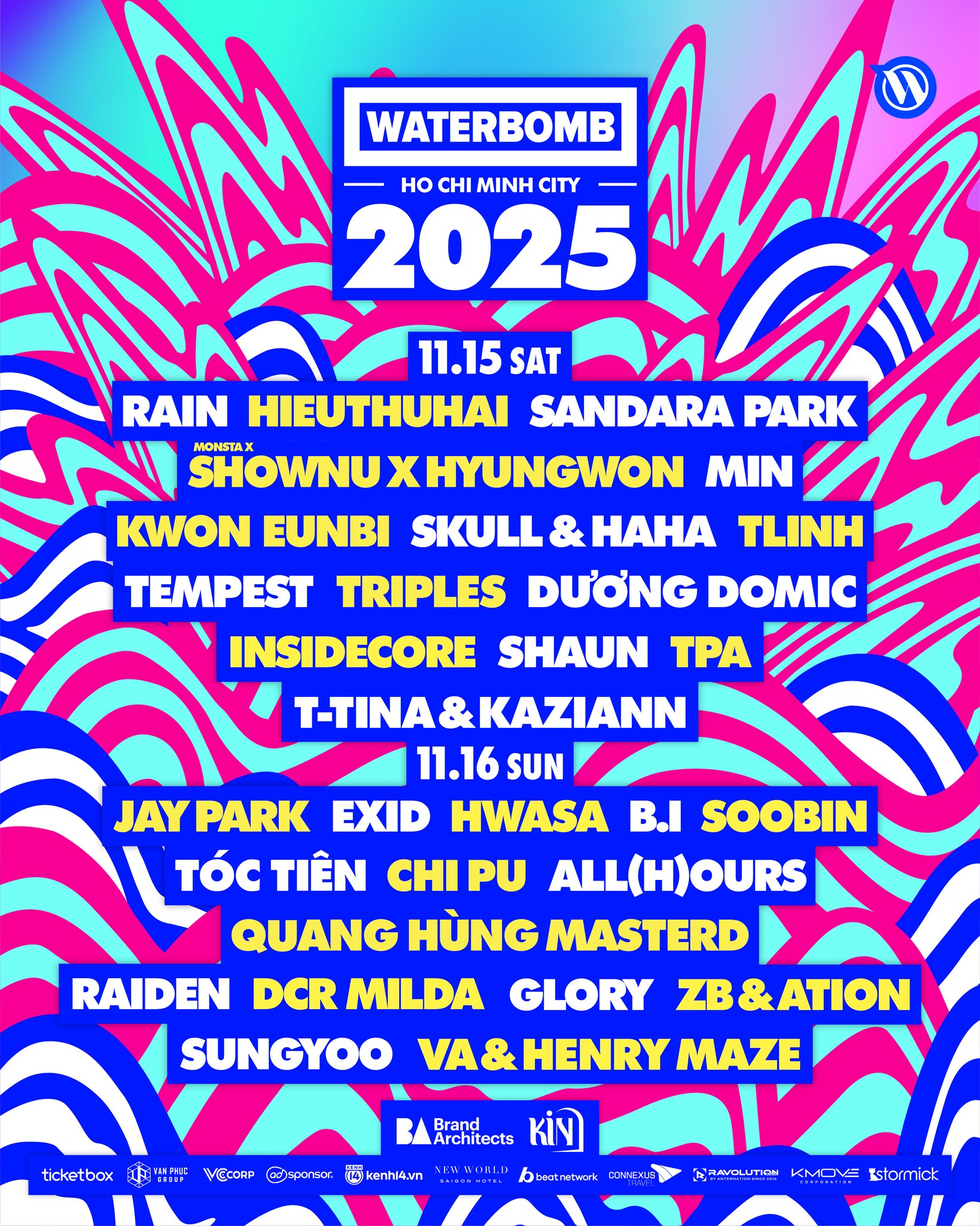 Lần đầu diễn WATERBOMB, dàn sao Việt sẽ làm gì để đọ spotlight với loạt idol Kpop?- Ảnh 1. Lần đầu diễn WATERBOMB, dàn sao Việt sẽ làm gì để đọ spotlight với loạt idol Kpop?- Ảnh 1.