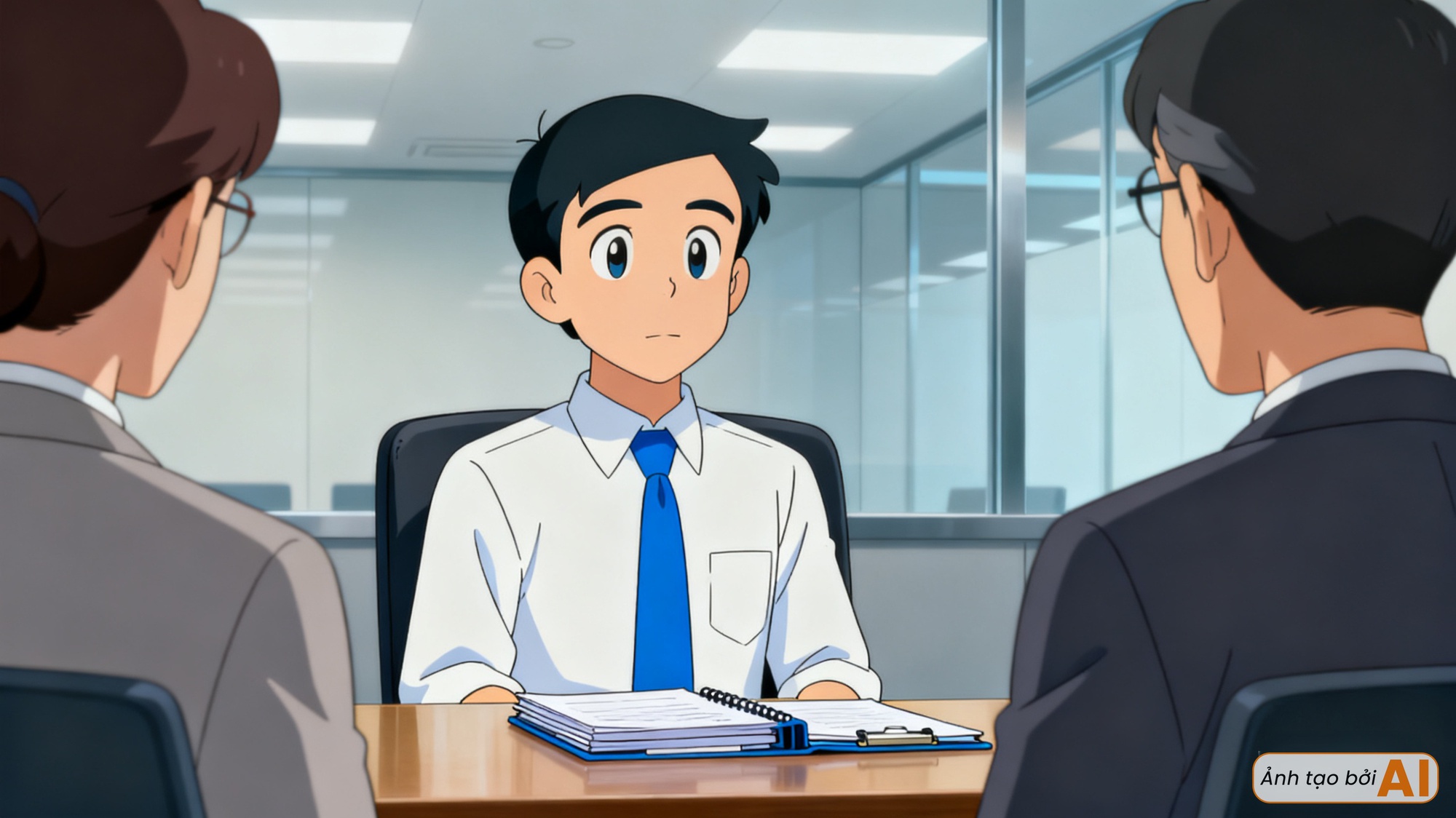 Nếu nhóm bạn Doraemon đi phỏng vấn xin việc: Nobita lại đến muộn, nhân vật tỏa sáng và đậu đầu tiên thì quá dễ đoán!- Ảnh 5.