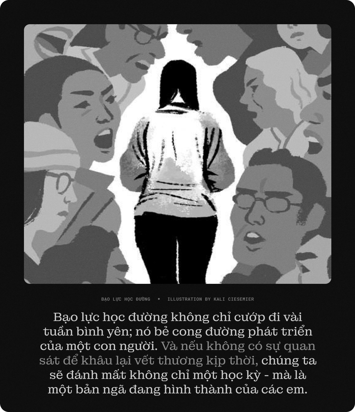 Những vết thương hở từ bạo lực học đường- Ảnh 1.