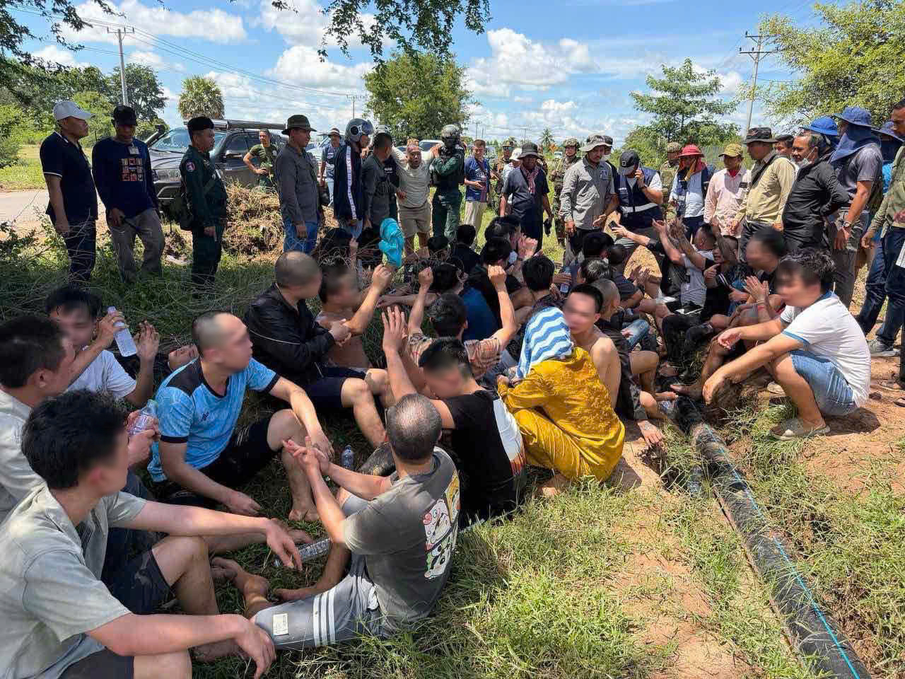 Giải cứu 20 công dân ở Hưng Yên bị hành hạ, đánh đập tại Campuchia- Ảnh 1. Giải cứu 20 công dân ở Hưng Yên bị hành hạ, đánh đập tại Campuchia- Ảnh 1.