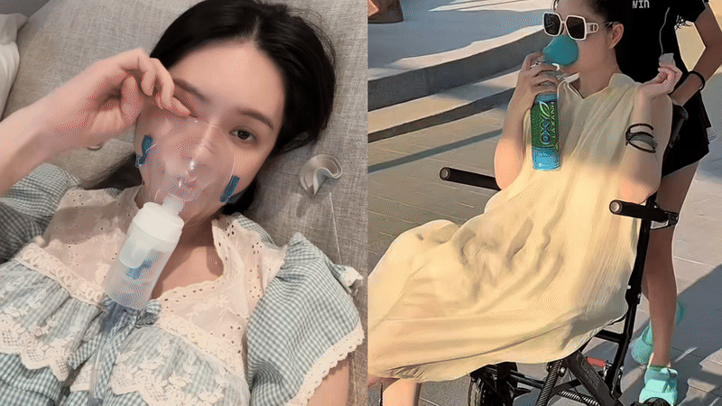 Xôn xao đoạn video Đoàn Di Băng ngồi xe lăn, thở oxy sau khi chồng bị bắt?- Ảnh 1. Xôn xao đoạn video Đoàn Di Băng ngồi xe lăn, thở oxy sau khi chồng bị bắt?- Ảnh 1.