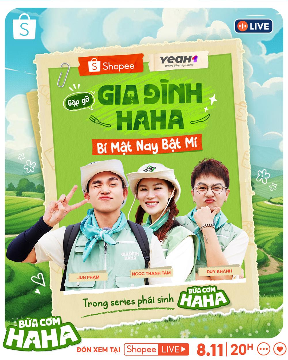Gặp gỡ “Gia Đình Haha” trong series phái sinh “Bữa Cơm Haha” vừa lên sóng trên Shopee- Ảnh 5. Gặp gỡ “Gia Đình Haha” trong series phái sinh “Bữa Cơm Haha” vừa lên sóng trên Shopee- Ảnh 5.
