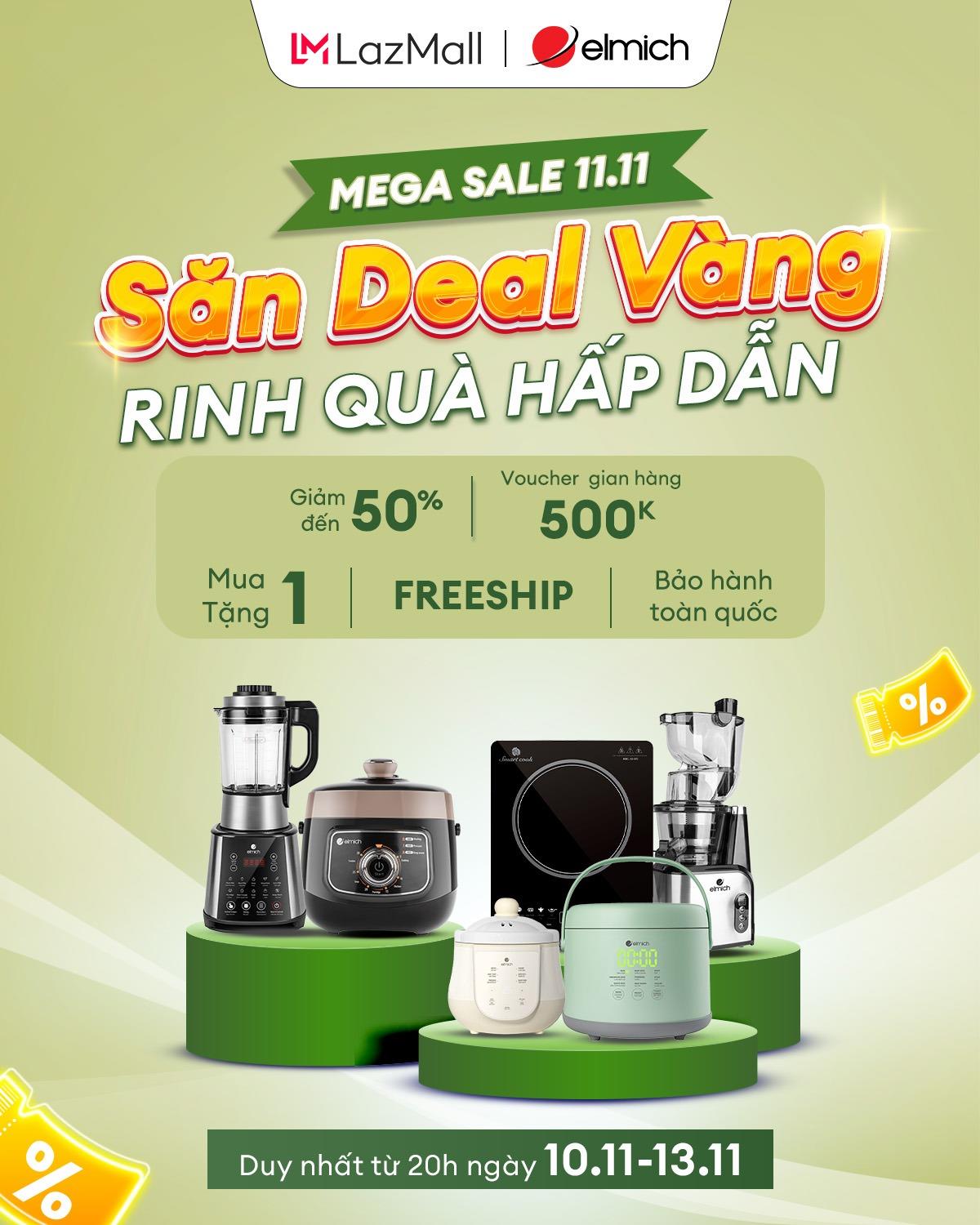 Đại tiệc 11.11 - Lazada thả deal độc quyền lên đến 50%++ với loạt thương hiệu lớn, chị em đua nhau “chốt đơn”- Ảnh 6. Đại tiệc 11.11 - Lazada thả deal độc quyền lên đến 50%++ với loạt thương hiệu lớn, chị em đua nhau “chốt đơn”- Ảnh 6.