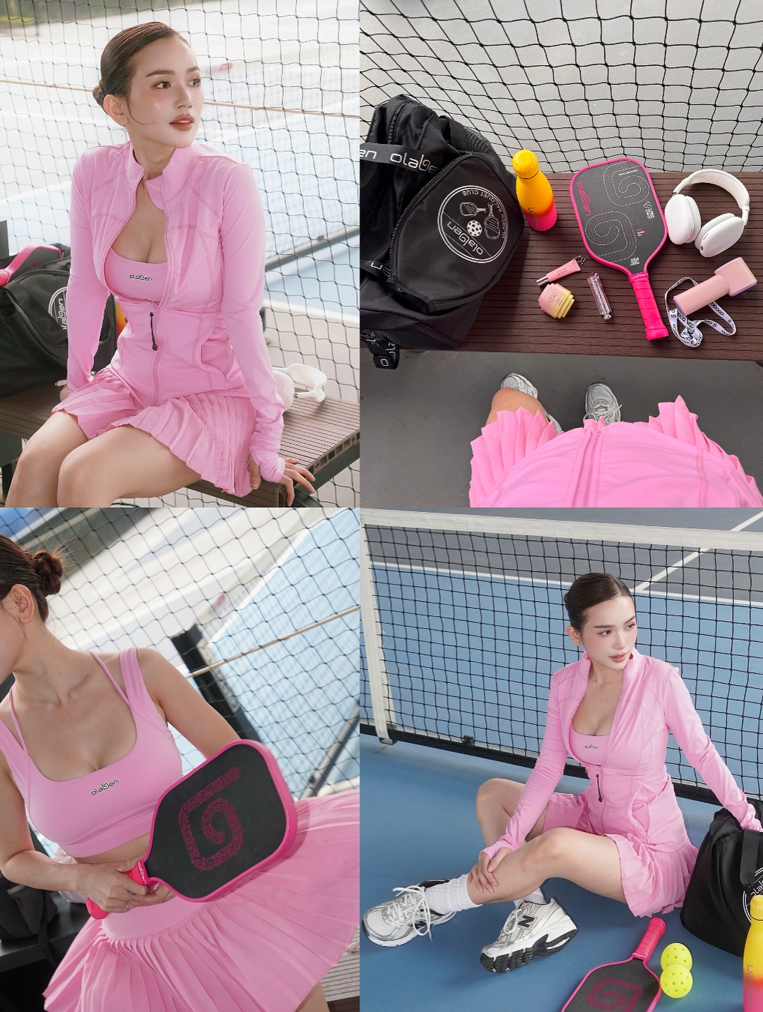 Sao nữ Vbiz chơi pickleball gây tranh cãi: Ăn mặc bị chê lố lăng, trang điểm đậm lè như đi diễn- Ảnh 4.