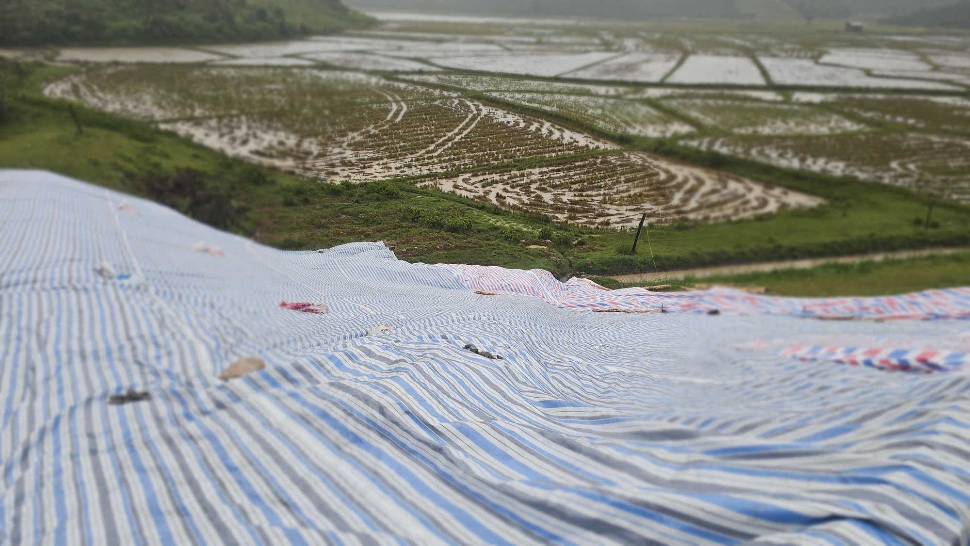 Hồ chứa 1,7 triệu m3 sạt trượt mái, nứt chân đập, Lâm Đồng cấp tốc di dời dân- Ảnh 1. Hồ chứa 1,7 triệu m3 sạt trượt mái, nứt chân đập, Lâm Đồng cấp tốc di dời dân- Ảnh 1.