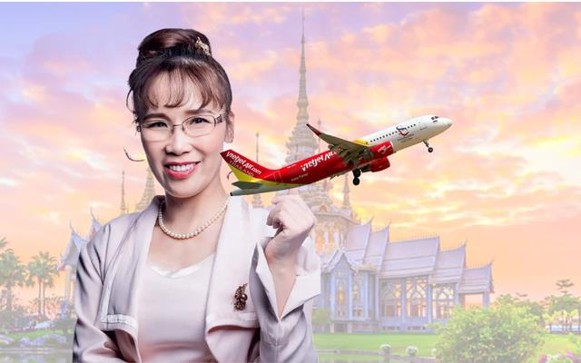 Tỷ phú Nguyễn Thị Phương Thảo làm được điều mà chưa hãng bay giá rẻ nào tại Thái Lan làm được- Ảnh 1.