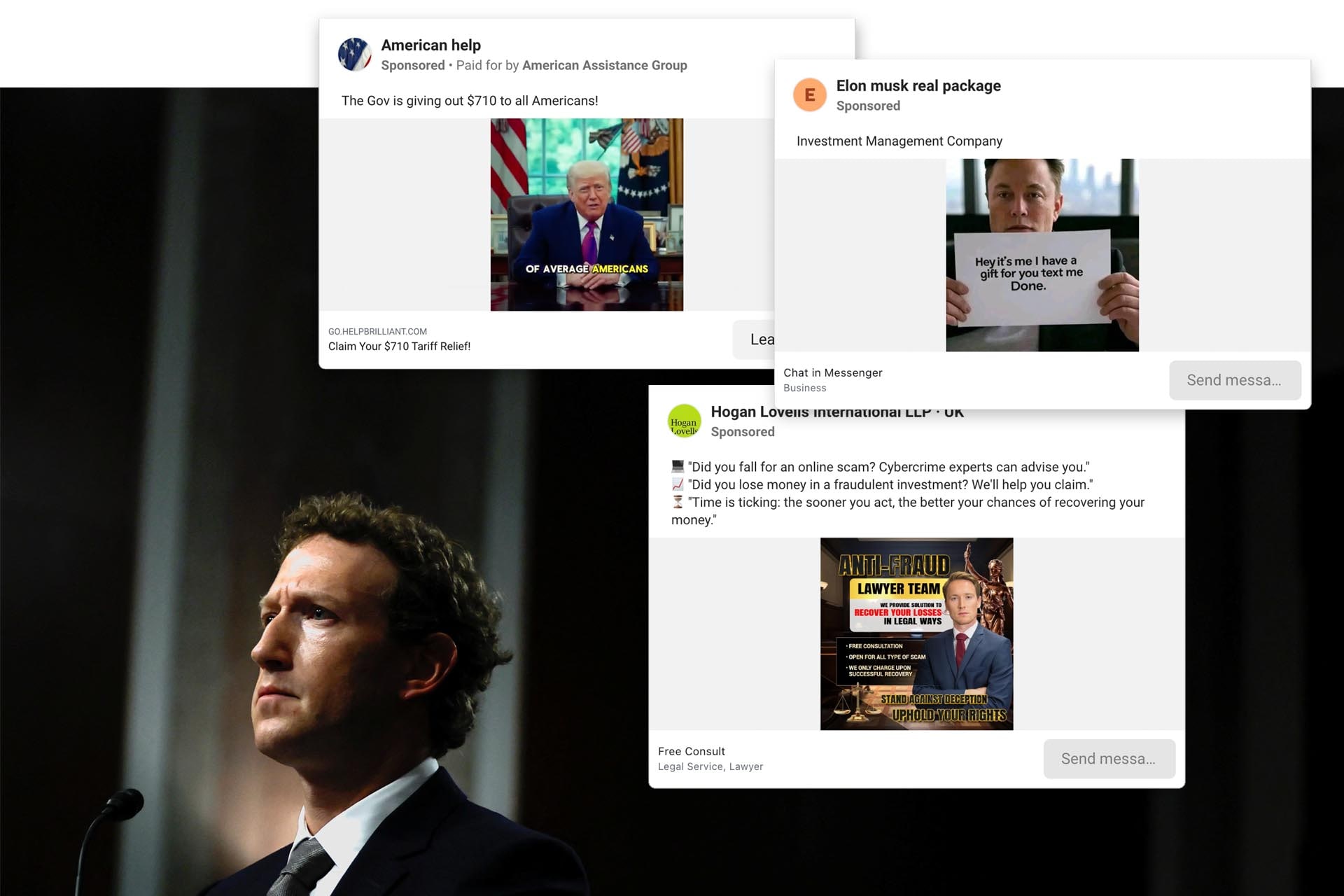 Bất chấp đau khổ của hàng triệu người, Facebook vẫn kiếm được hàng tỷ USD trong năm 2024 nhờ quảng cáo cho lừa đảo- Ảnh 1. Bất chấp đau khổ của hàng triệu người, Facebook vẫn kiếm được hàng tỷ USD trong năm 2024 nhờ quảng cáo cho lừa đảo- Ảnh 1.