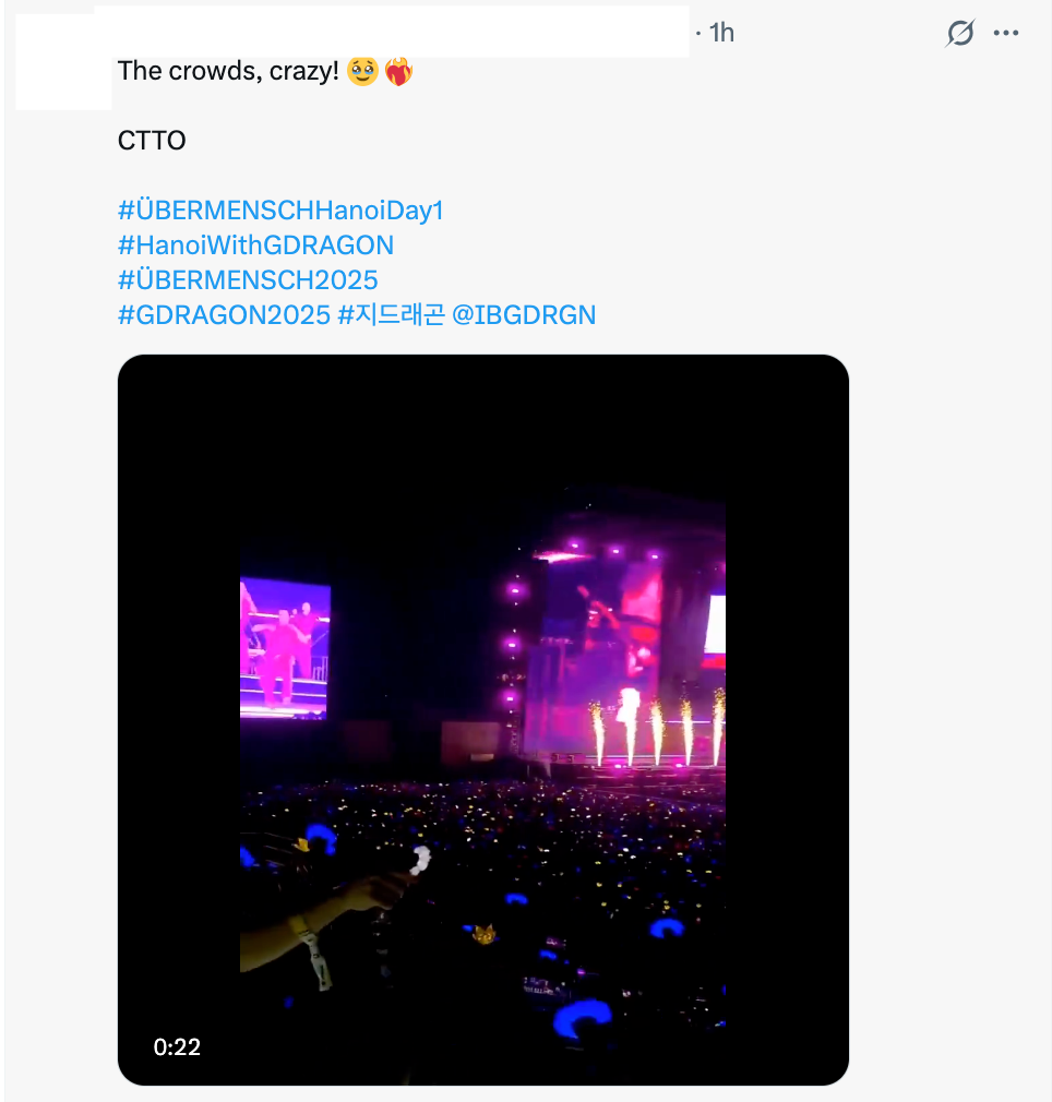 Fan quốc tế choáng ngợp với pháo hoa và fanchant “điên rồ” của fan Việt, concert G-DRAGON đỉnh cỡ này 10 đêm cũng không bõ!- Ảnh 9.