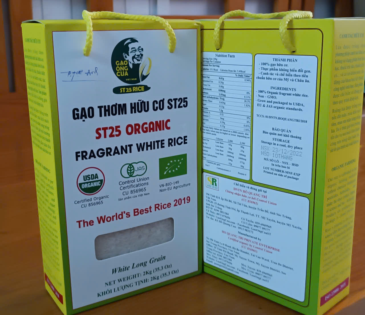 Gạo ST 25 lần thứ 3 thắng giải "gạo ngon nhất thế giới"- Ảnh 2. Gạo ST 25 lần thứ 3 thắng giải "gạo ngon nhất thế giới"- Ảnh 2.