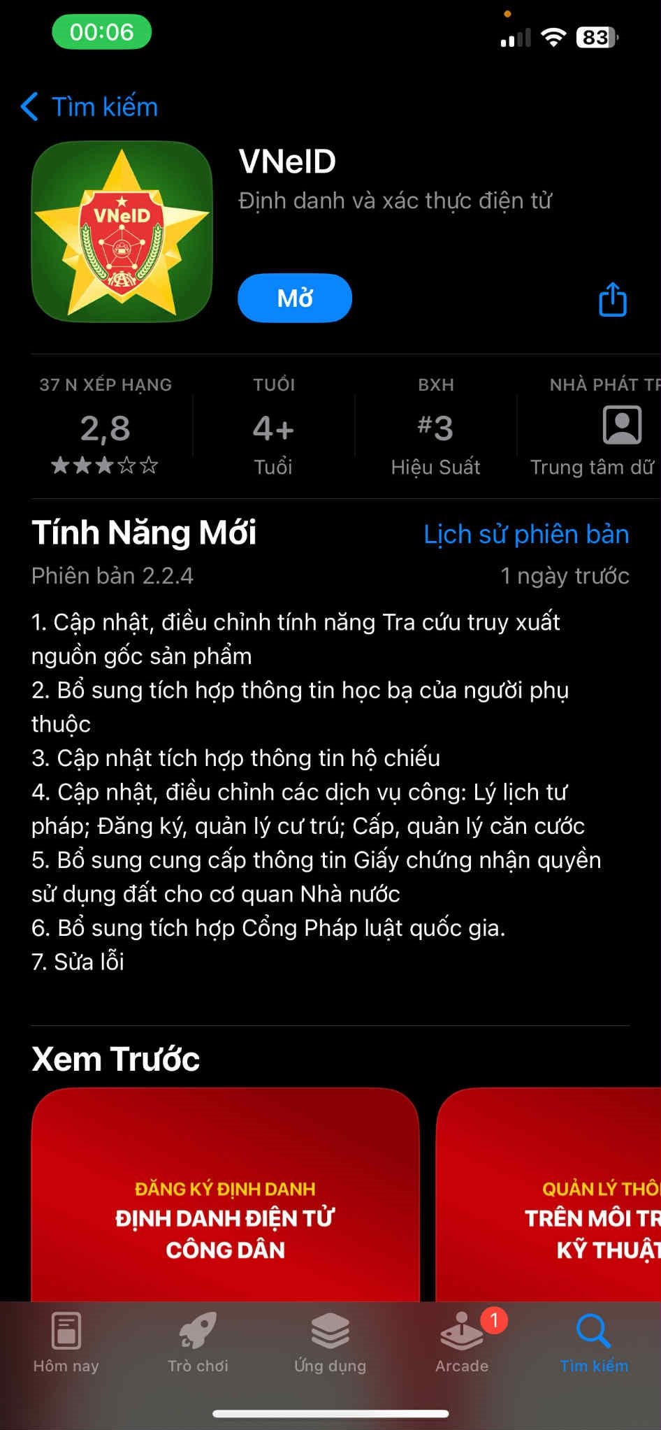 Ứng dụng VNeID vừa có 6 cập nhật, bổ sung mới, người dùng cần biết để tránh bỏ lỡ quyền lợi- Ảnh 1.