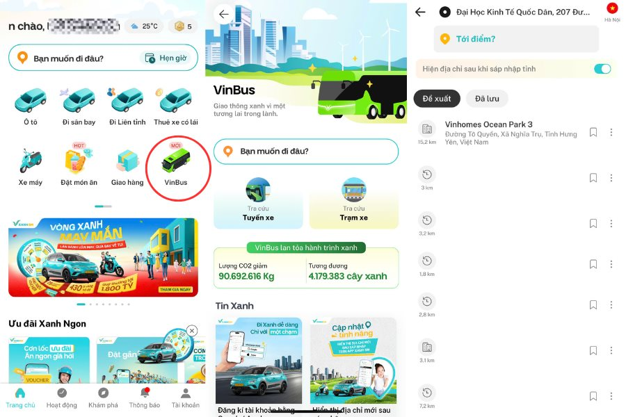 Ứng dụng Xanh SM vừa có tính năng mới, người dùng cần biết- Ảnh 1.