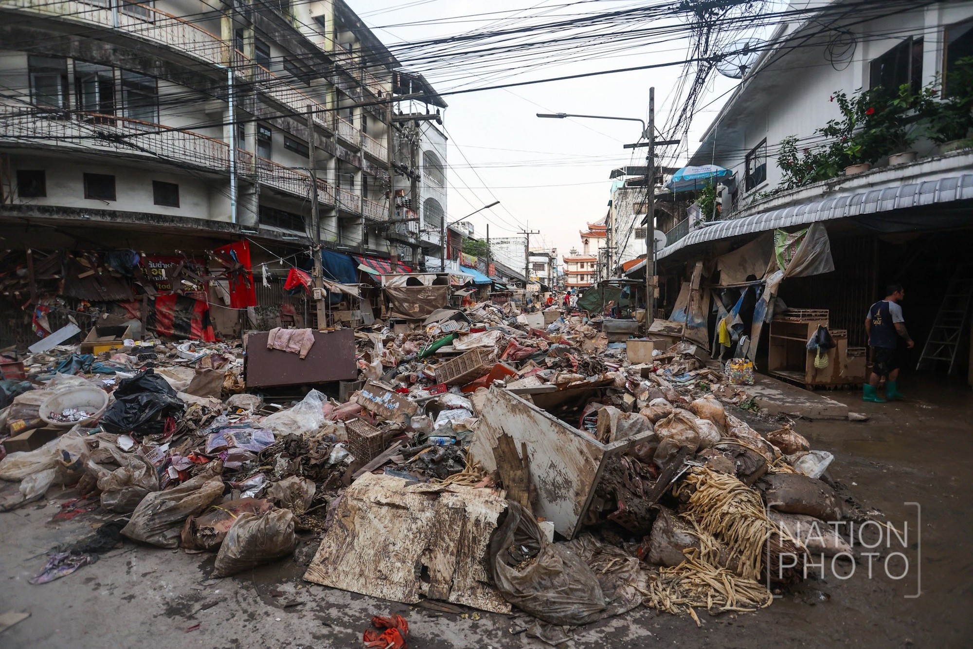 Thái Lan hoang tàn vì lũ- Ảnh 6.