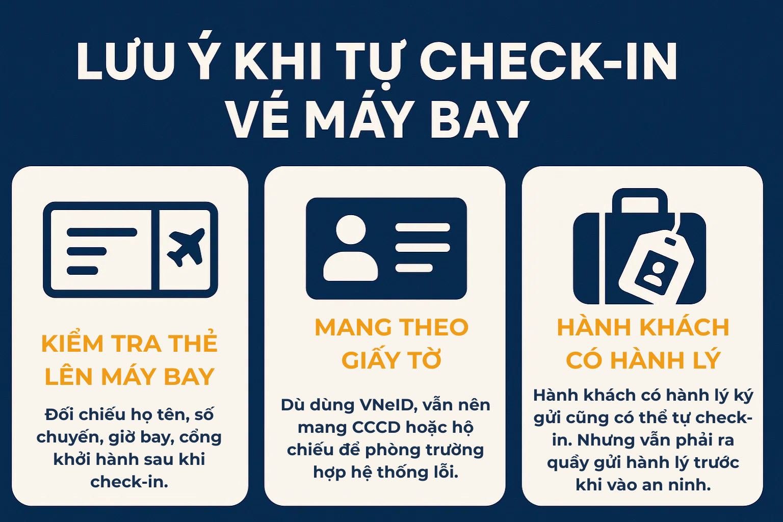 Không tới quầy, người không có hành lý ký gửi, không thuộc nhóm đặc biệt, sẽ check-in vé máy bay thế nào?- Ảnh 7. Không tới quầy, người không có hành lý ký gửi, không thuộc nhóm đặc biệt, sẽ check-in vé máy bay thế nào?- Ảnh 7.