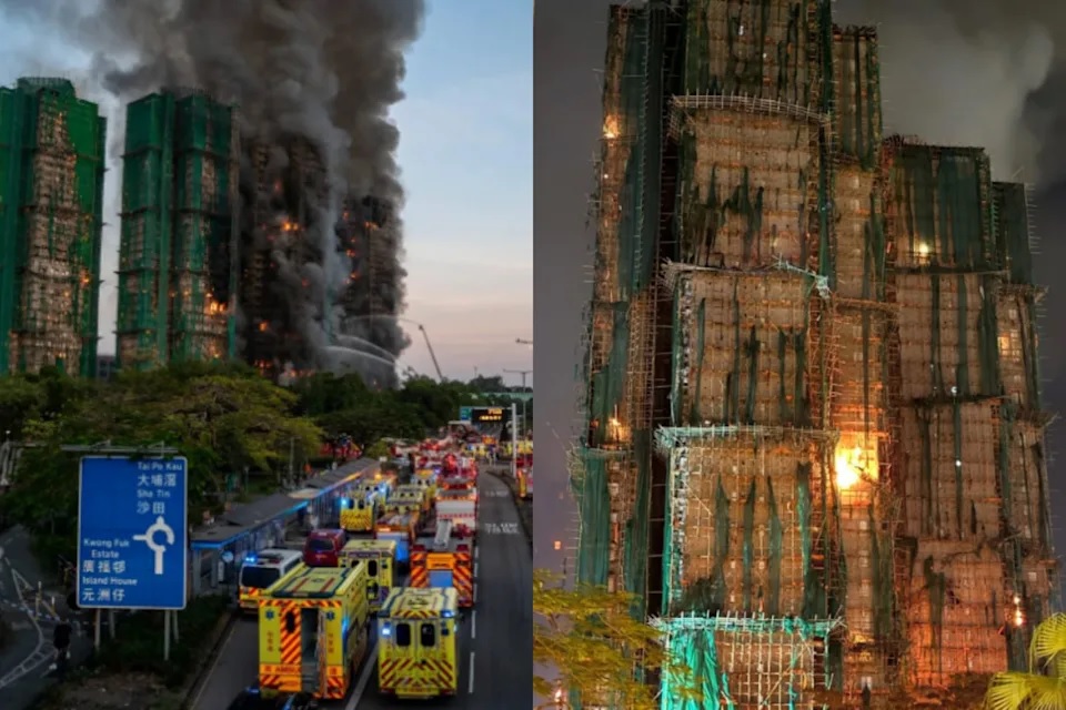 Cháy chung cư Hồng Kông: Tiết lộ của cư dân kèm ảnh hiện trường gây bất ngờ- Ảnh 2.