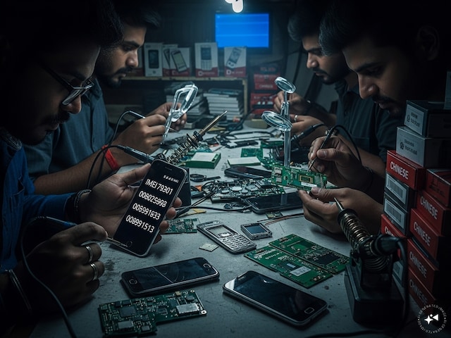 Nhận tin mật rồi đột kích một ngôi nhà, công an Ấn Độ triệt phá đường dây sản xuất điện thoại giả suốt 2 năm, tịch thu hơn 1.800 chiếc cùng phần mềm gian lận số IMEI- Ảnh 2.