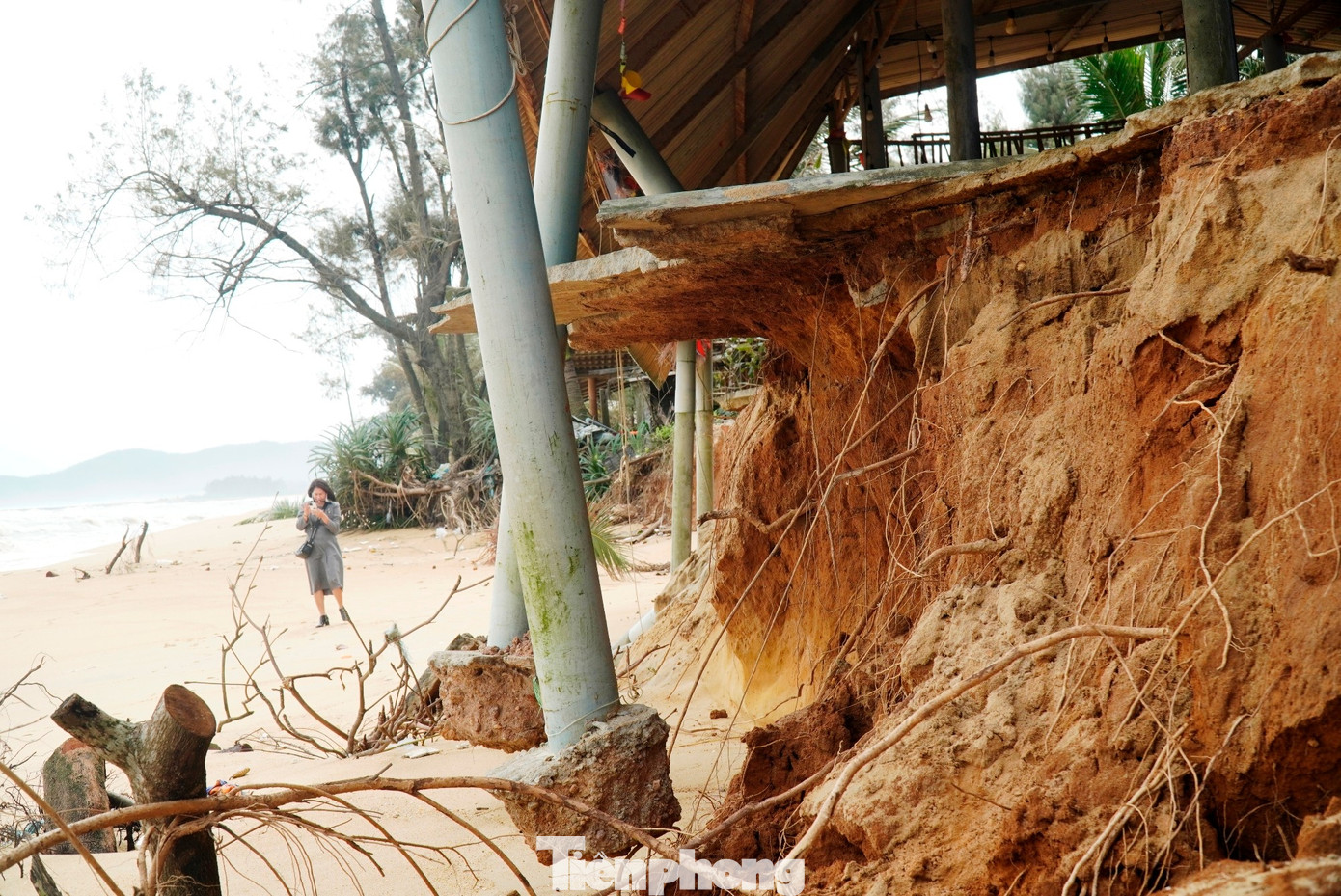 Cảnh tượng chưa từng thấy tại bãi tắm nổi tiếng xứ Huế- Ảnh 2.