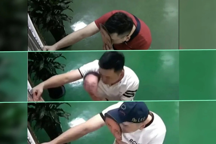 Đồng nghiệp giúp nhau trốn việc, in cả tập mặt nạ giấy để lừa máy chấm công- Ảnh 1.