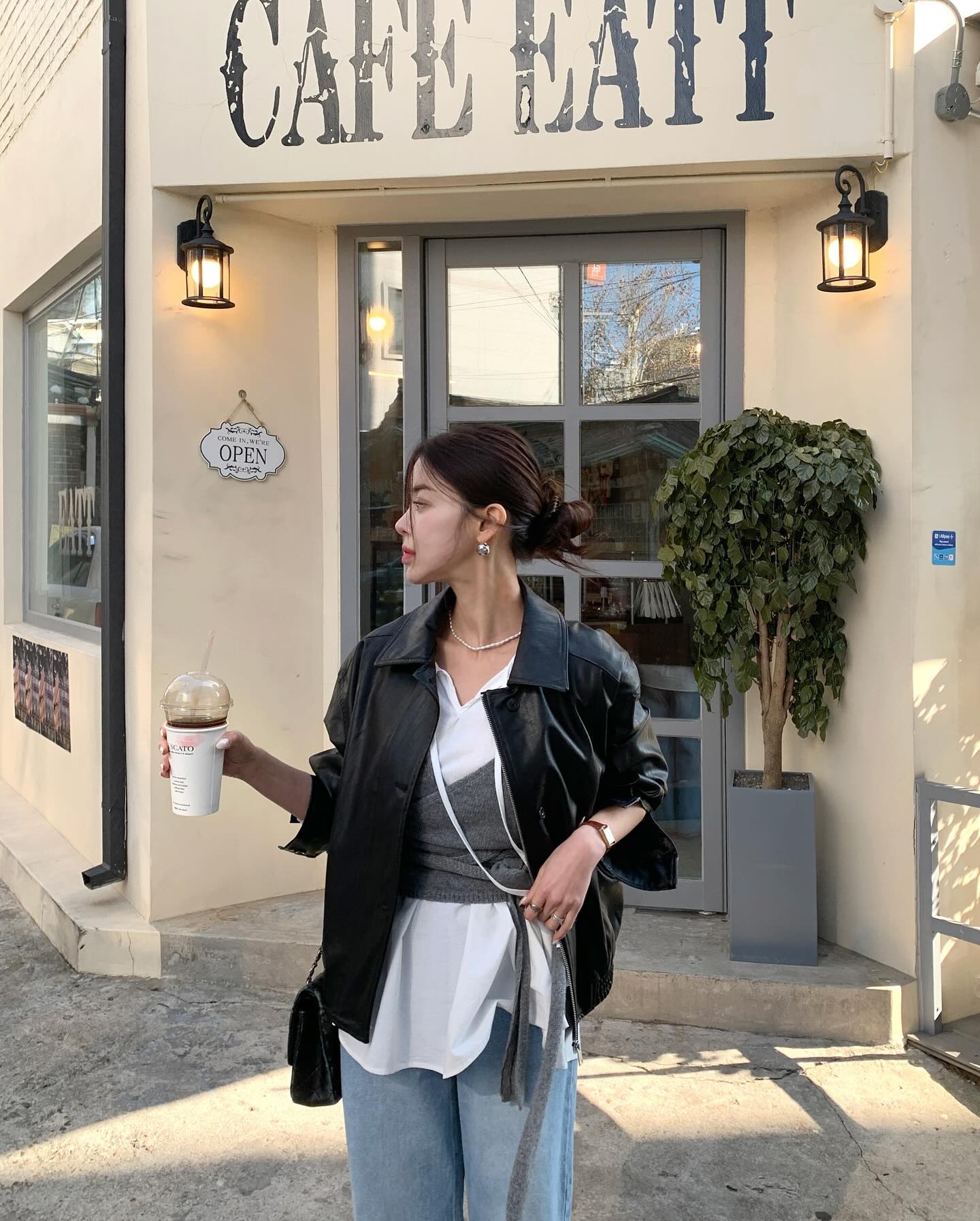 10 set đồ layer nhẹ nhàng nhưng chuẩn sành điệu cho ngày đông không quá lạnh- Ảnh 9.