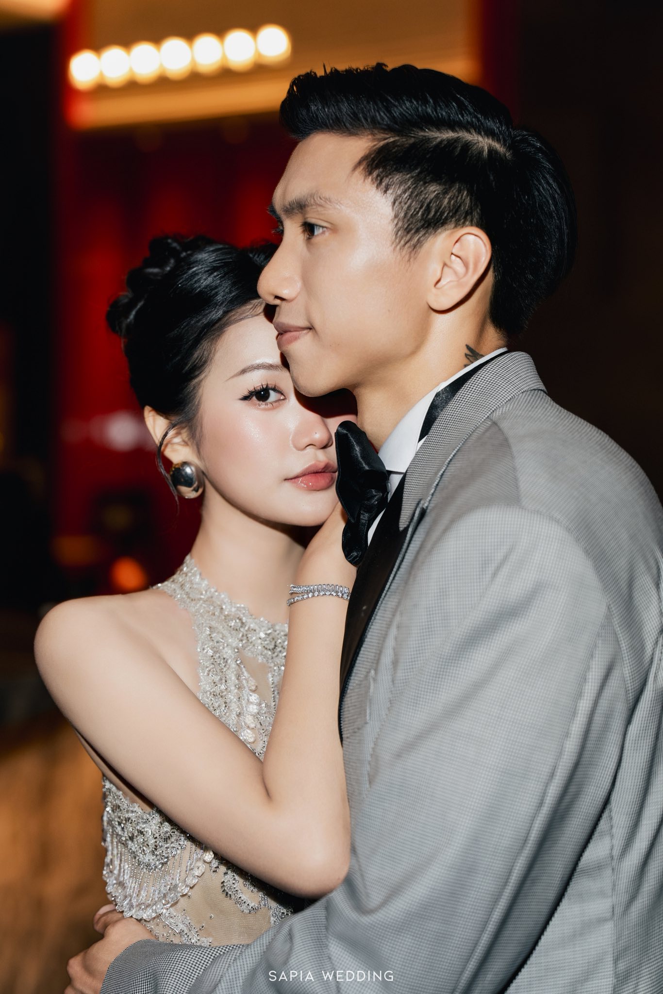 Đoàn Văn Hậu bị soi không đeo nhẫn cưới, Doãn Hải My lên tiếng gấp- Ảnh 2.