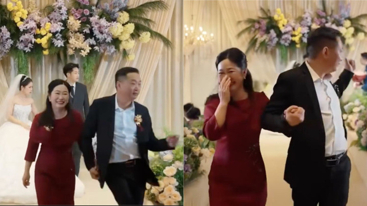 Dân mạng cười bò khi xem clip bố nhảy ăn mừng vì con trai đi lấy vợ- Ảnh 1.