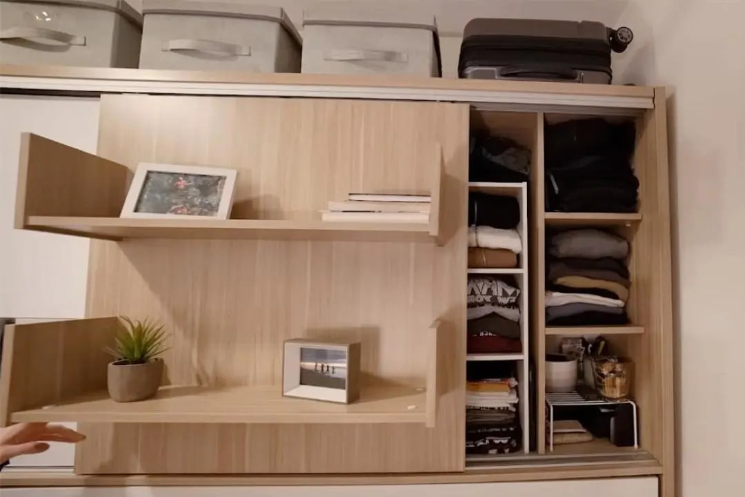 "Đặc sản" Hong Kong: 2 vợ chồng ở căn hộ 7m² vẫn thoải mái, 5 triệu người xem xin bái phục- Ảnh 11. "Đặc sản" Hong Kong: 2 vợ chồng ở căn hộ 7m² vẫn thoải mái, 5 triệu người xem xin bái phục- Ảnh 11.