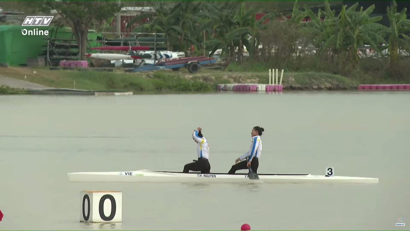 Song Hương đua thuyền "out trình" Đông Nam Á, giành HCV SEA Games đầu tiên cho Việt Nam- Ảnh 1.