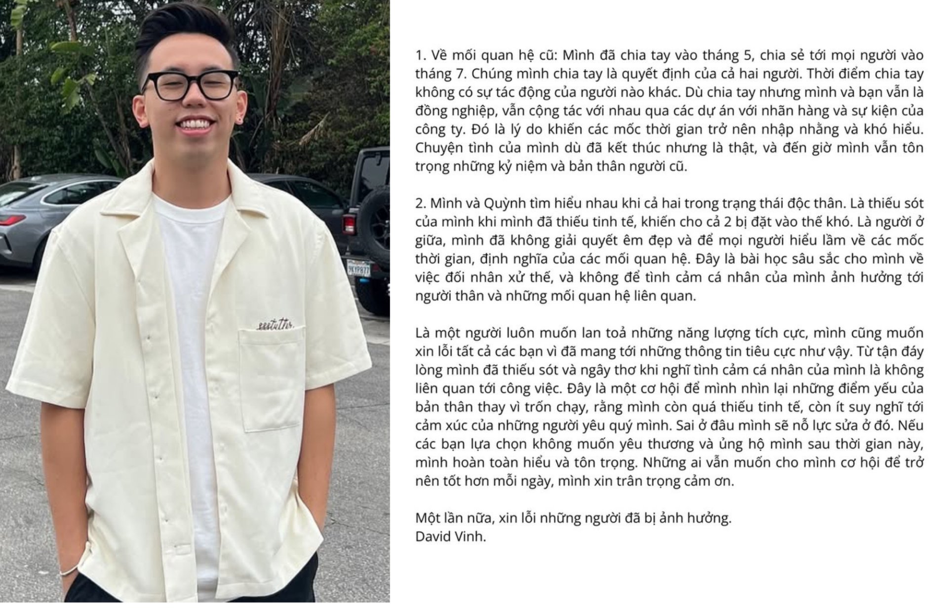 Toàn cảnh vụ việc Quỳnh Tít - Hà Vi - David Vinh: Pha “xin pass bạn trai cũ” kỳ cục nhất năm- Ảnh 4.