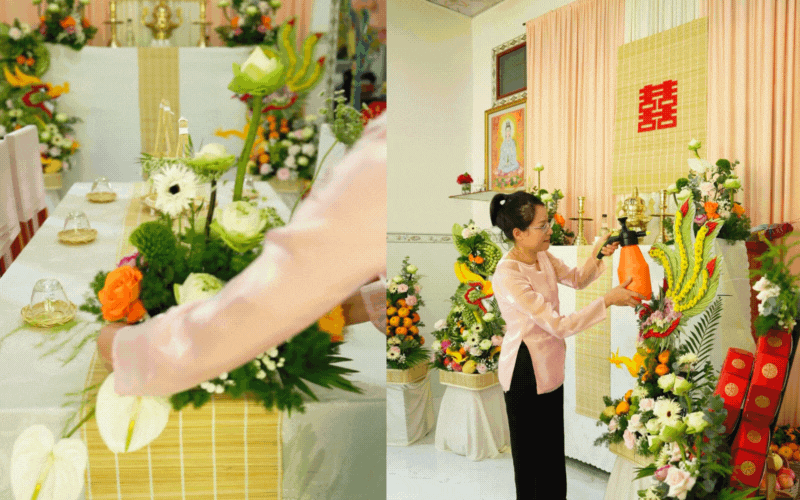 "Út về vườn" đi lấy chồng khiến triệu người "ăn cưới online" rưng rưng vì tự tay kết rồng phượng, dựng cổng cưới, xúc động nhất là chi tiết này!- Ảnh 14.