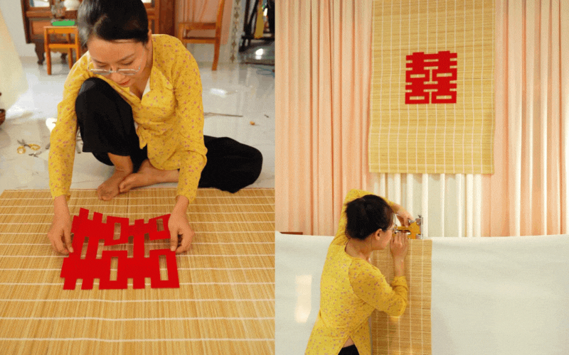 "Út về vườn" đi lấy chồng khiến triệu người "ăn cưới online" rưng rưng vì tự tay kết rồng phượng, dựng cổng cưới, xúc động nhất là chi tiết này!- Ảnh 4.