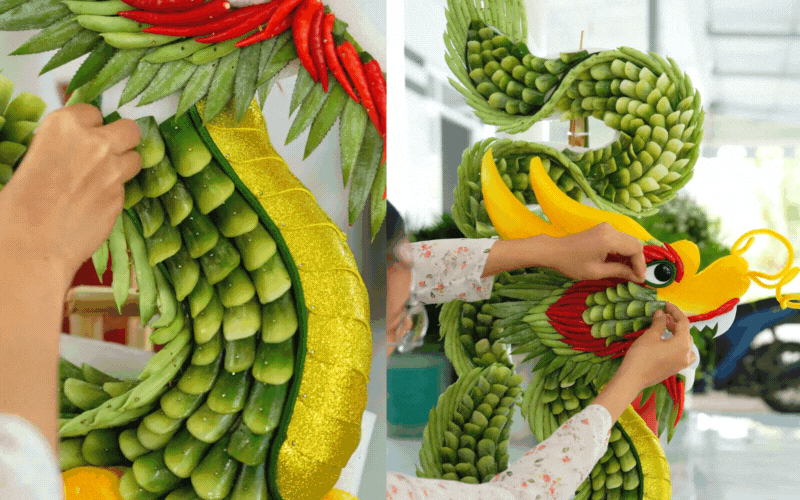 "Út về vườn" đi lấy chồng khiến triệu người "ăn cưới online" rưng rưng vì tự tay kết rồng phượng, dựng cổng cưới, xúc động nhất là chi tiết này!- Ảnh 9.