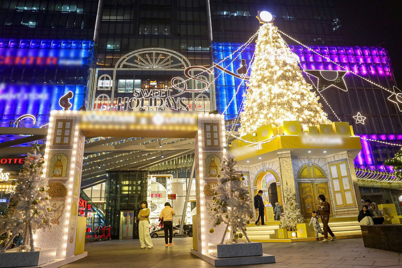 Hà Nội như 'bản hòa tấu ánh sáng' dịp Giáng sinh- Ảnh 3.