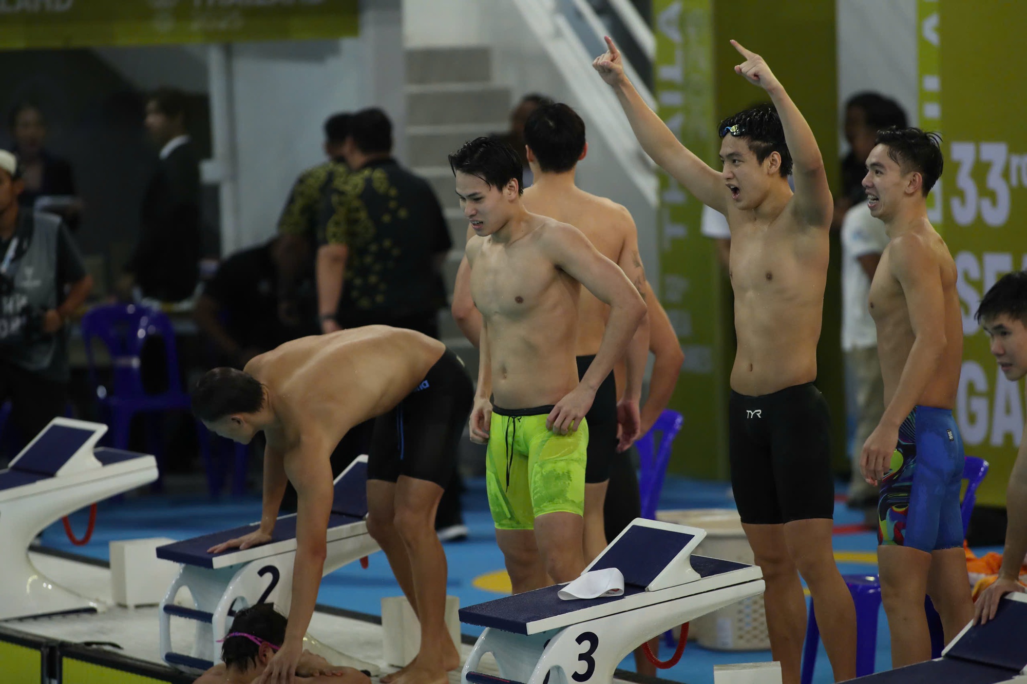 Ngắm 4 cực phẩm tuyển bơi thi đấu nghẹt thở giành HCV SEA Games- Ảnh 3. Ngắm 4 cực phẩm tuyển bơi thi đấu nghẹt thở giành HCV SEA Games- Ảnh 3.