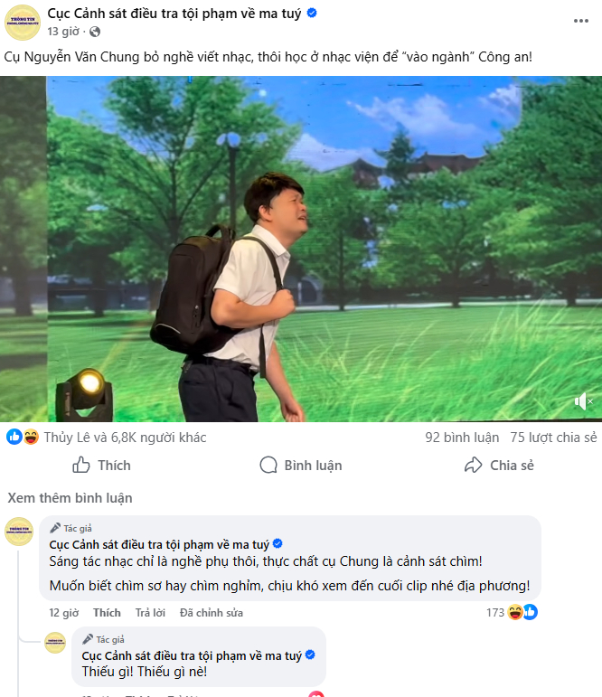 Nhạc sĩ 10 tỷ view ngưng sáng tác, bỏ học Nhạc viện “vào ngành” Công an?- Ảnh 3.