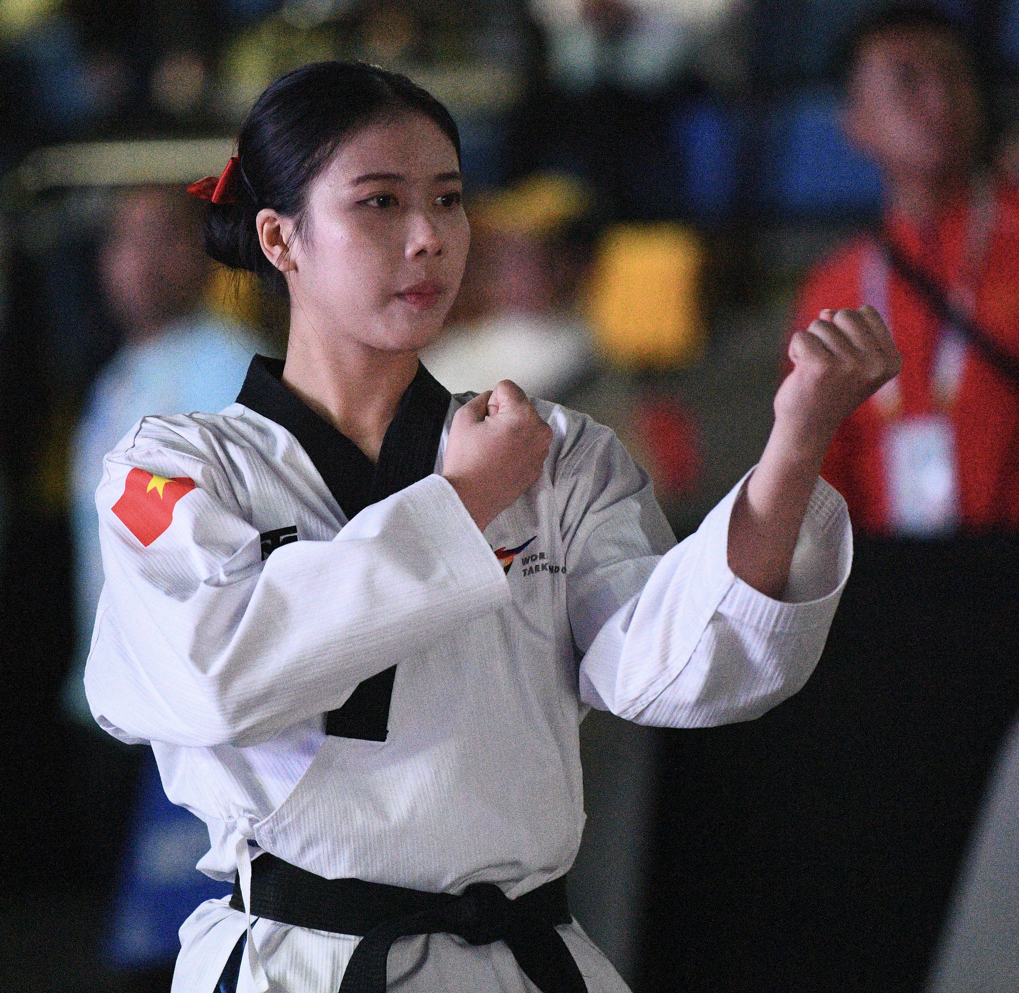 Mê mẩn dàn hot girl Taekwondo ở SEA Games, bên ngoài xinh đẹp, vào sân Mê mẩn dàn hot girl Taekwondo ở SEA Games, bên ngoài xinh đẹp, vào sân