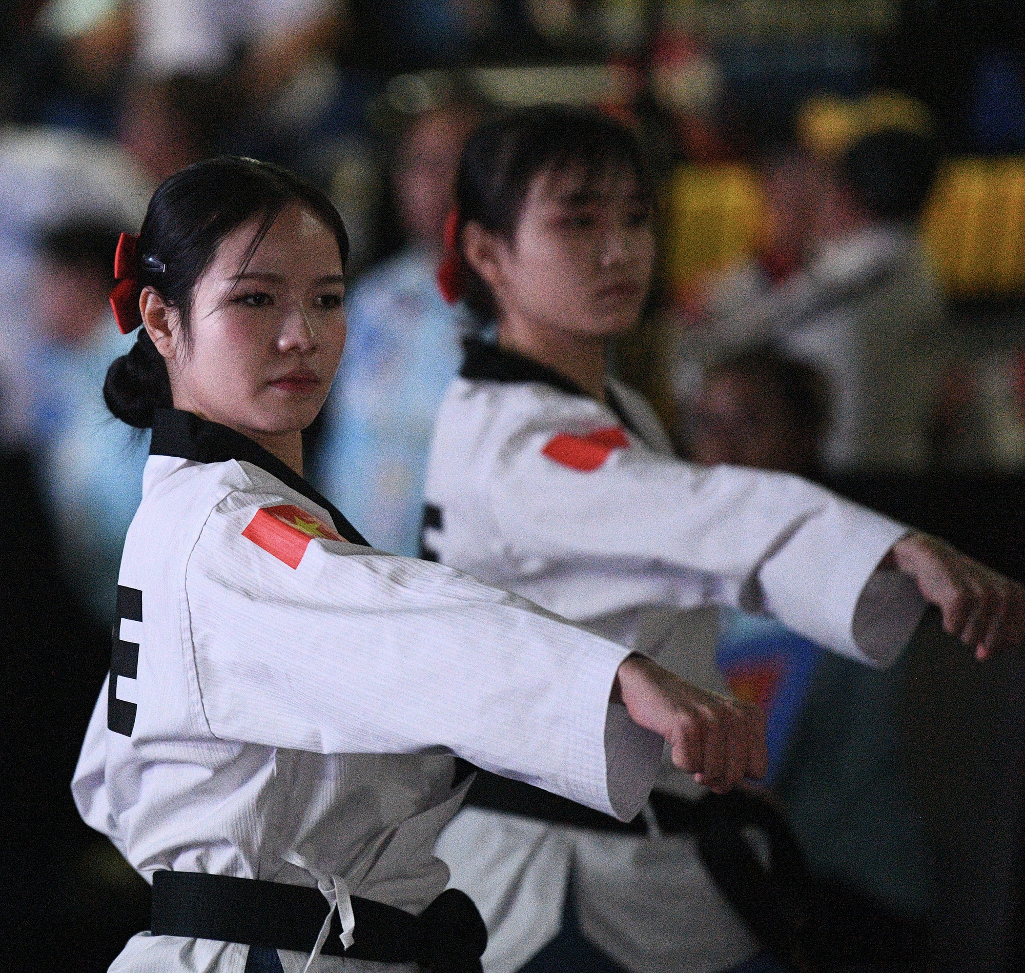 Mê mẩn dàn hot girl Taekwondo ở SEA Games, bên ngoài xinh đẹp, vào sân Mê mẩn dàn hot girl Taekwondo ở SEA Games, bên ngoài xinh đẹp, vào sân