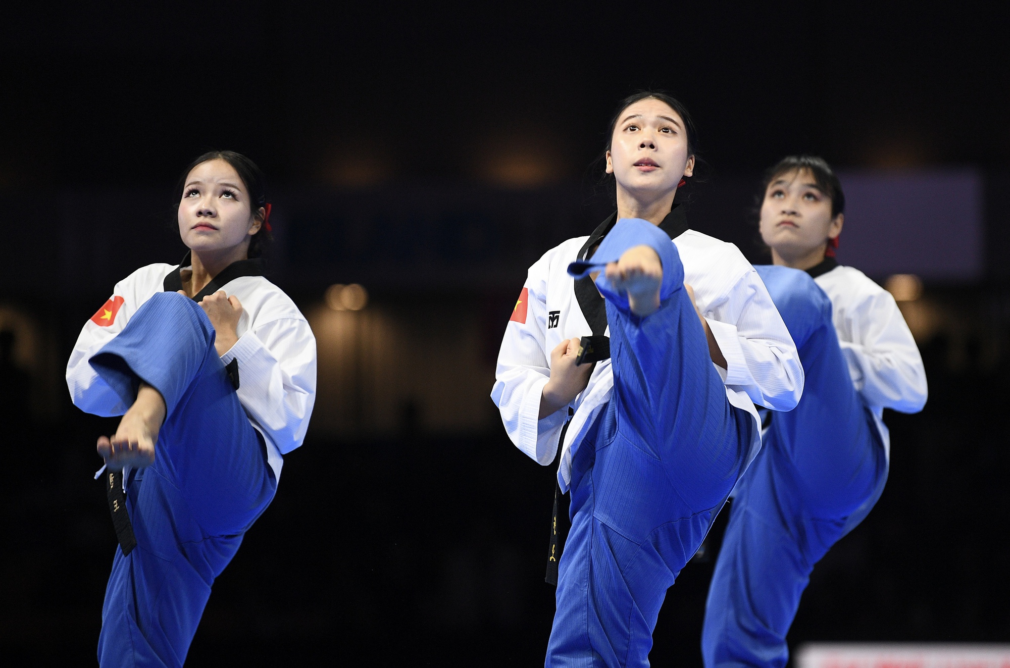 Mê mẩn dàn hot girl Taekwondo ở SEA Games, bên ngoài xinh đẹp, vào sân Mê mẩn dàn hot girl Taekwondo ở SEA Games, bên ngoài xinh đẹp, vào sân