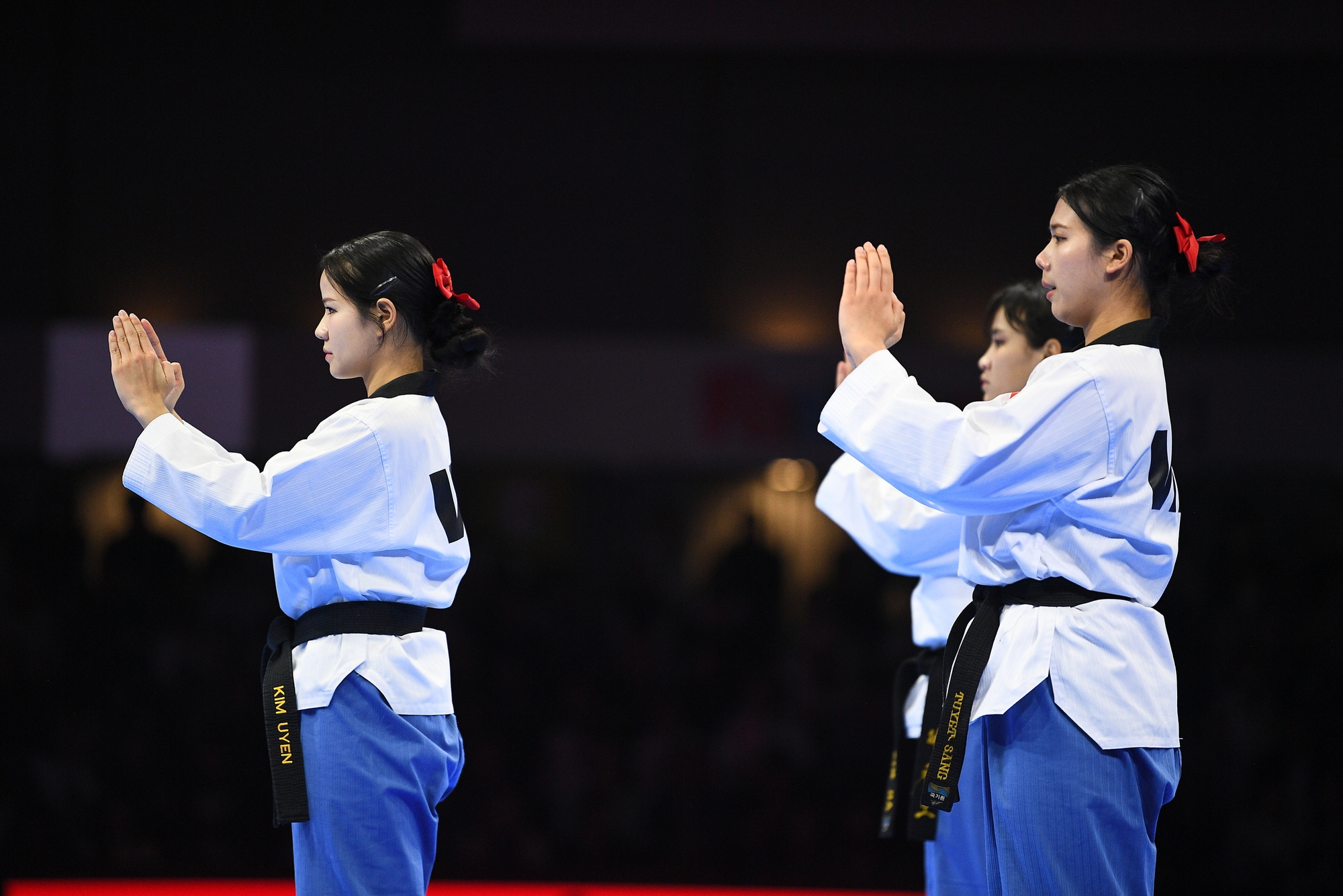 Mê mẩn dàn hot girl Taekwondo ở SEA Games, bên ngoài xinh đẹp, vào sân Mê mẩn dàn hot girl Taekwondo ở SEA Games, bên ngoài xinh đẹp, vào sân