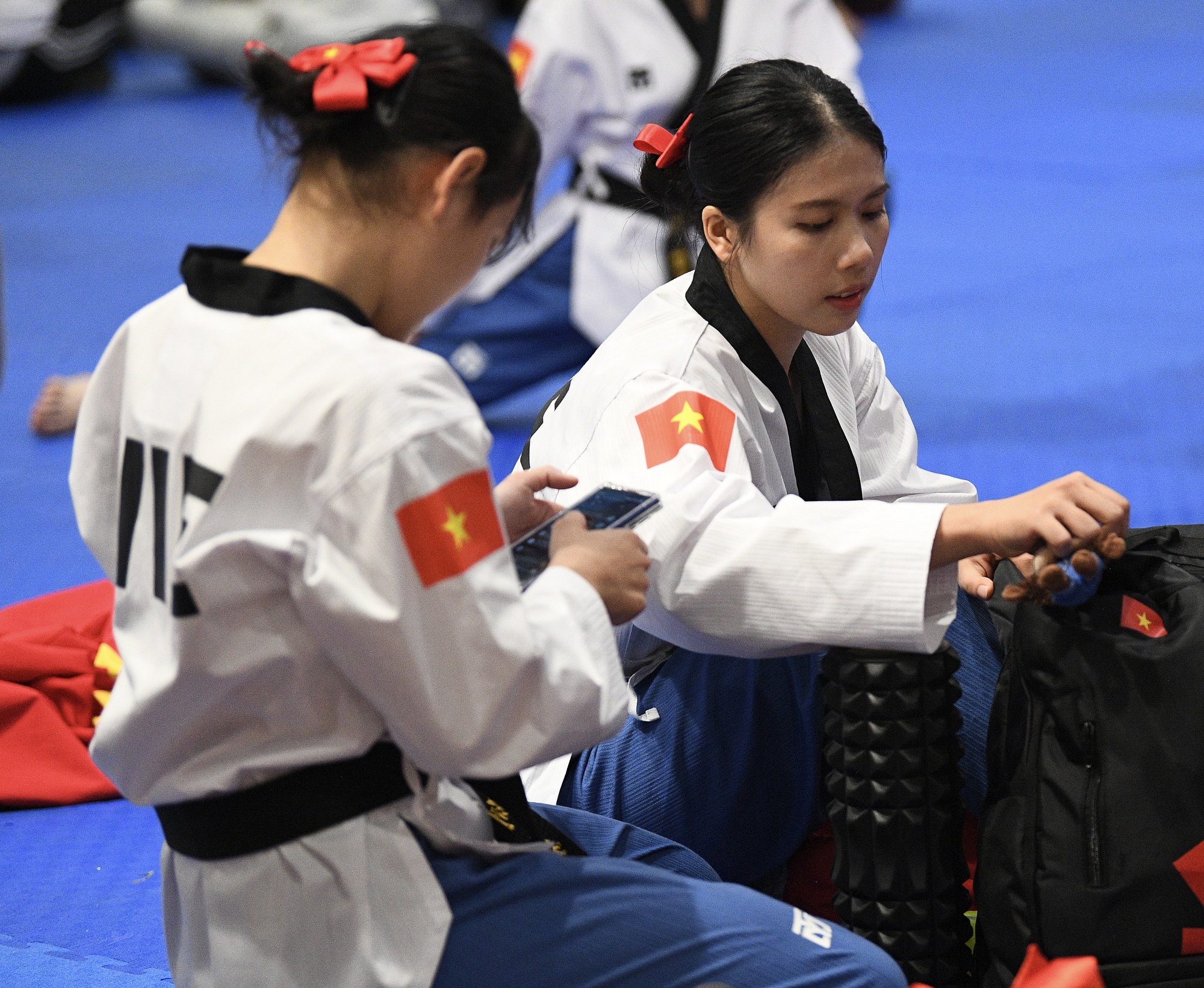 Mê mẩn dàn hot girl Taekwondo ở SEA Games, bên ngoài xinh đẹp, vào sân Mê mẩn dàn hot girl Taekwondo ở SEA Games, bên ngoài xinh đẹp, vào sân