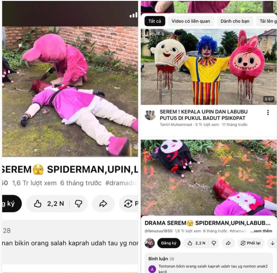 Nhiều video độc hại trên Youtube trẻ em, Công an cảnh báo "khẩn"- Ảnh 2.