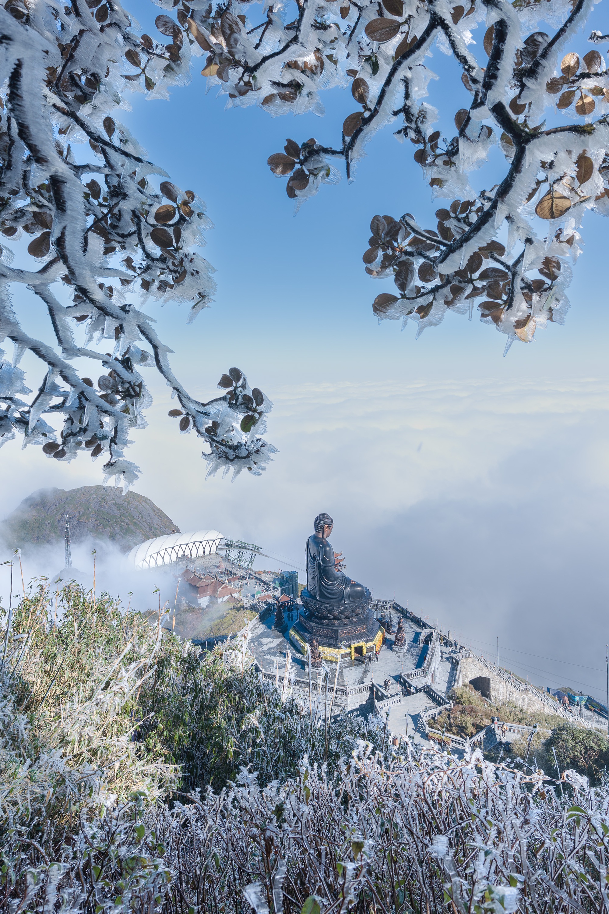 Fansipan - Tuyệt tác bí ẩn trên đỉnh nóc nhà Đông Dương- Ảnh 5. Fansipan - Tuyệt tác bí ẩn trên đỉnh nóc nhà Đông Dương- Ảnh 5.