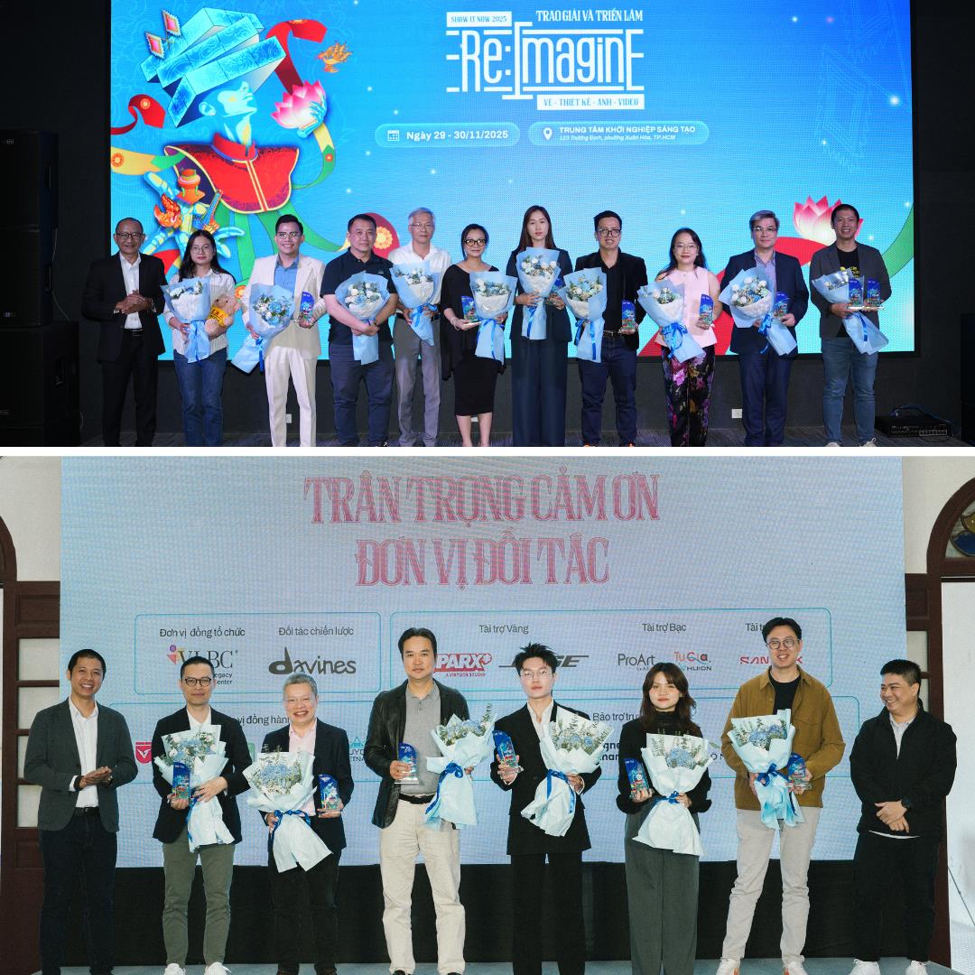 Lễ trao giải và triển lãm Show It NOW 2025: Tự hào hành trình người trẻ “Re:Imagine” văn hóa Việt- Ảnh 3. Lễ trao giải và triển lãm Show It NOW 2025: Tự hào hành trình người trẻ “Re:Imagine” văn hóa Việt- Ảnh 3.